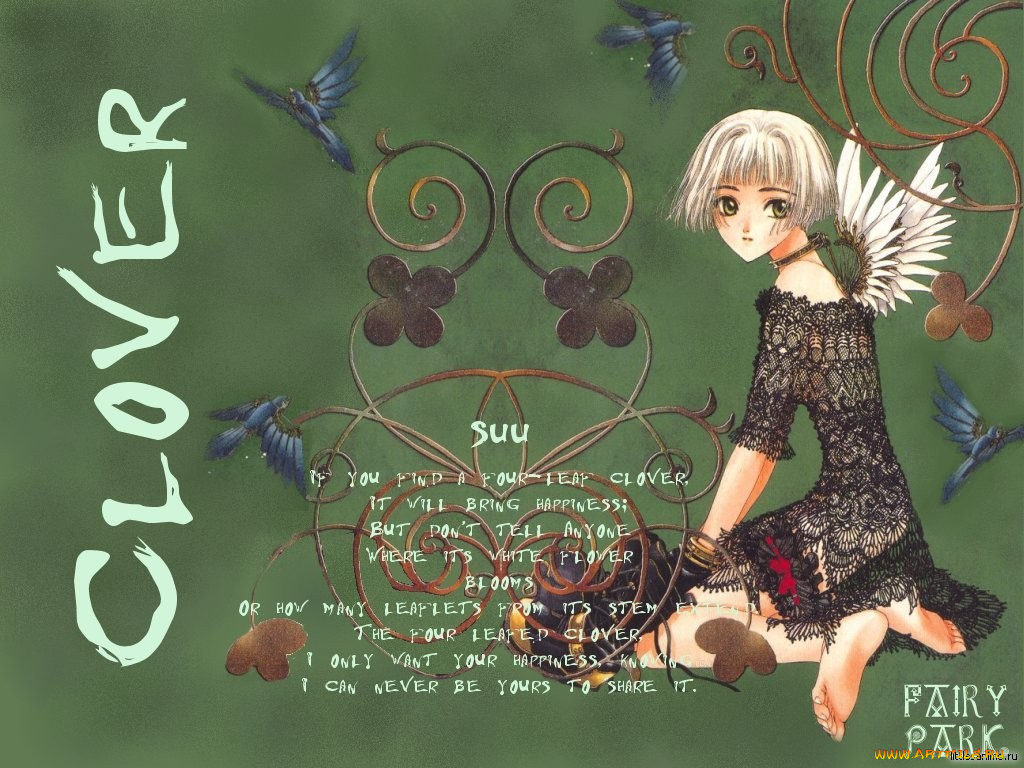 аниме, clover
