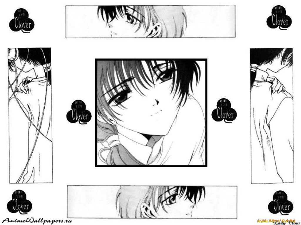 аниме, clover