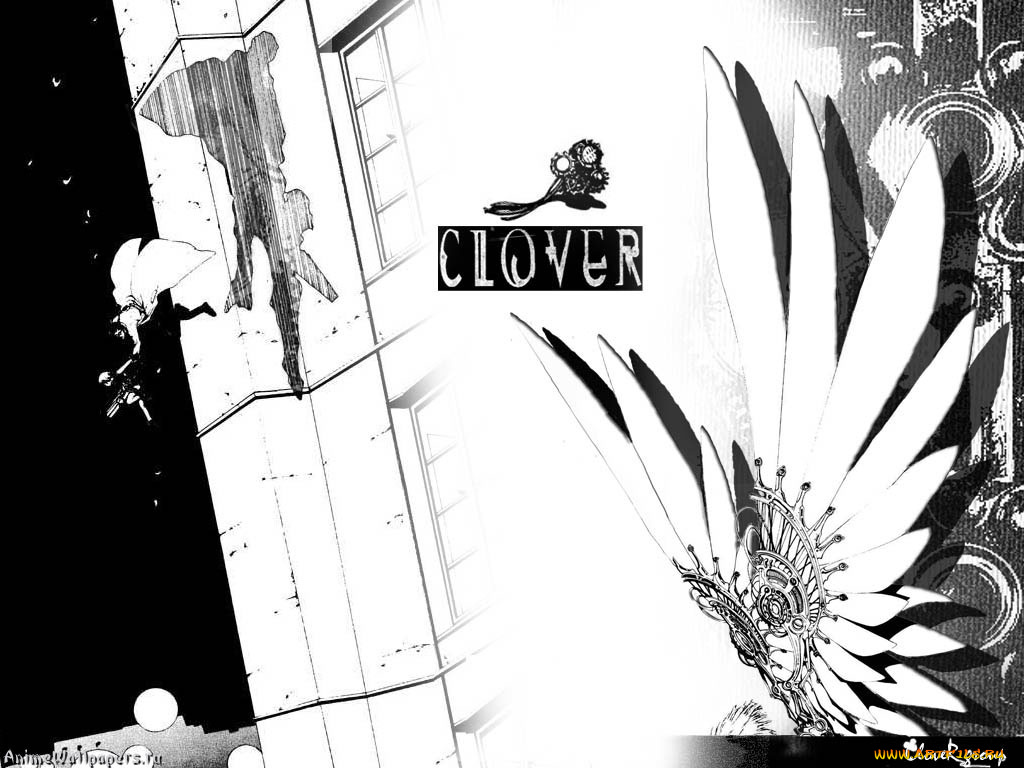 аниме, clover