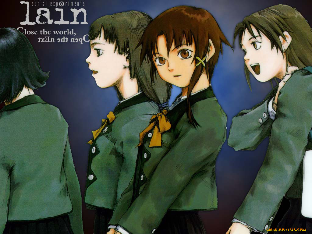 аниме, lain
