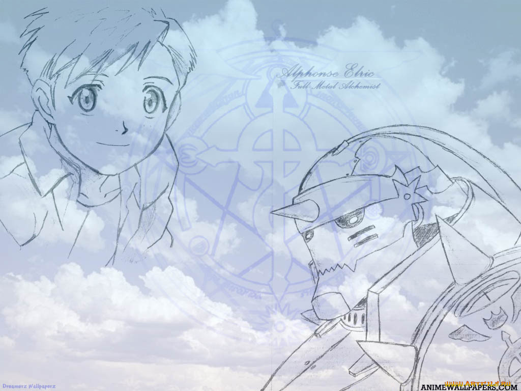 эльрик, альфонсо, аниме, fullmetal, alchemist