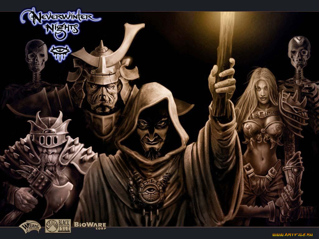 видео, игры, neverwinter, nights