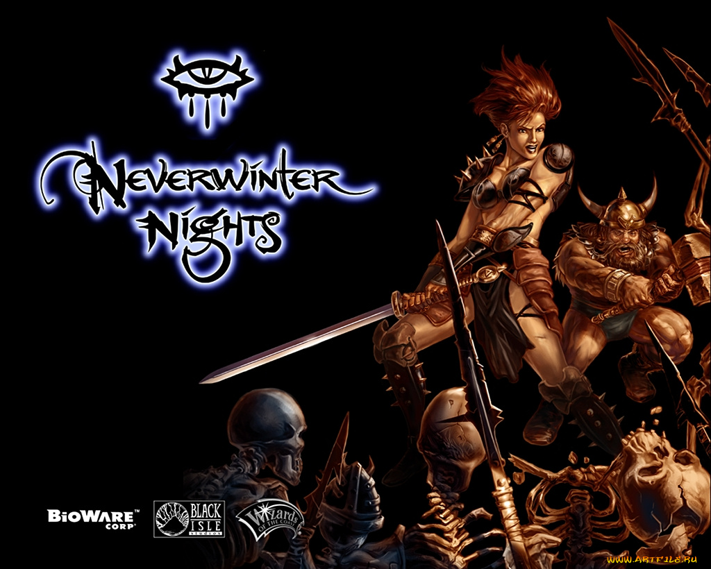 видео, игры, neverwinter, nights
