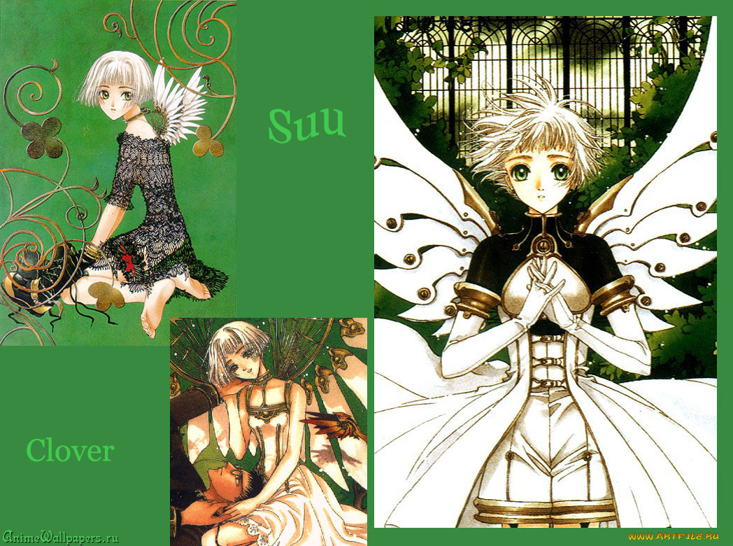 аниме, clover