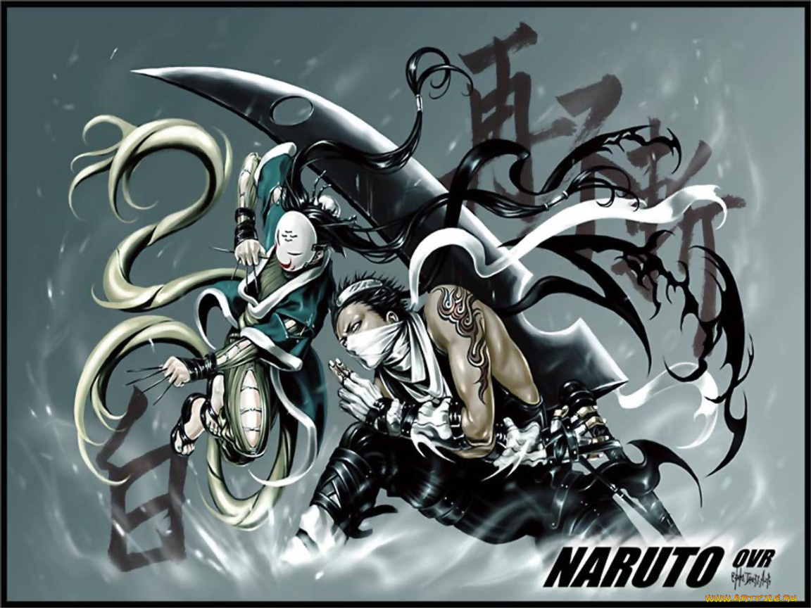 naruto, 16, аниме, zabuza, haku