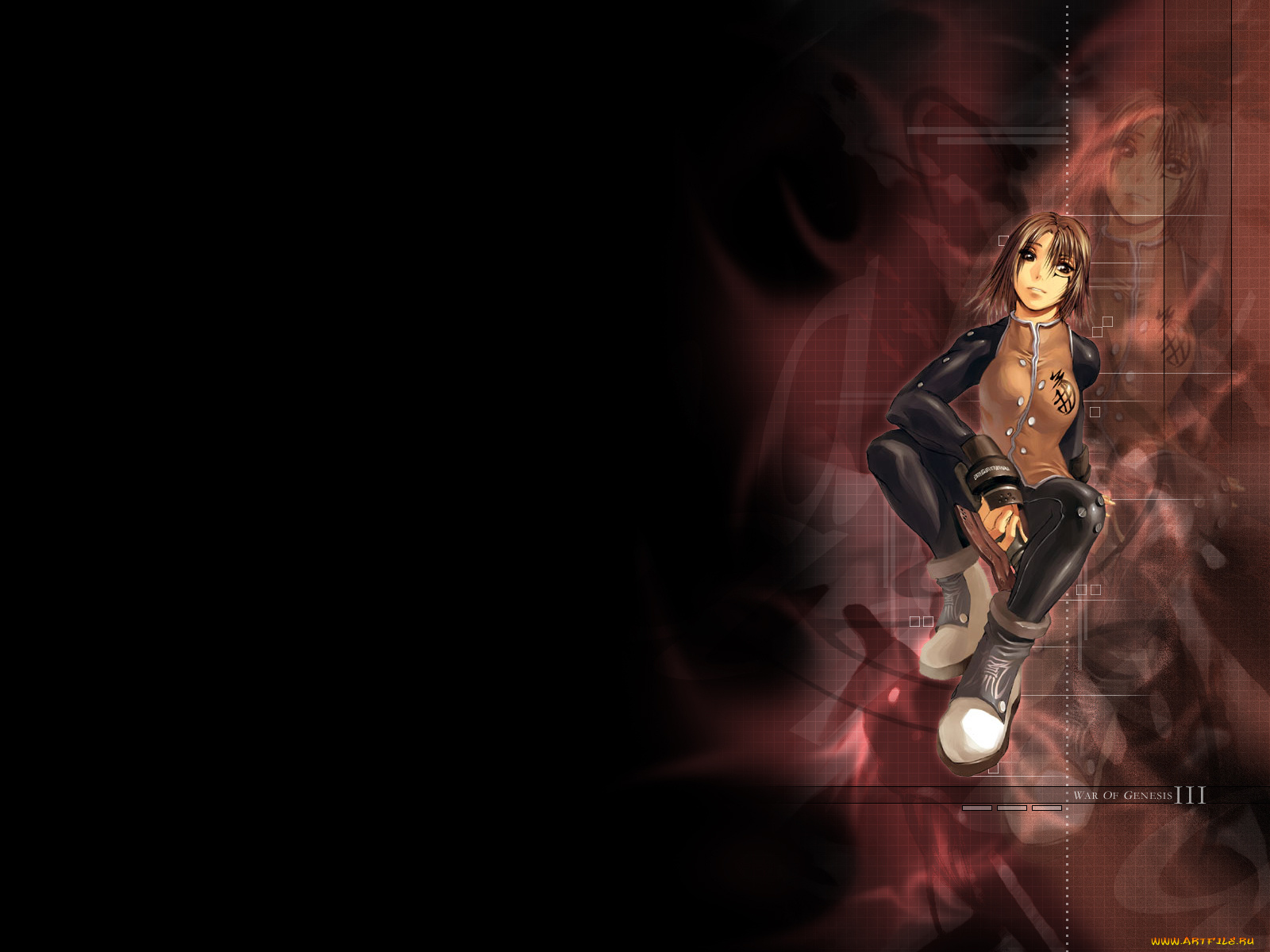 аниме, the, war, of, genesis, iii
