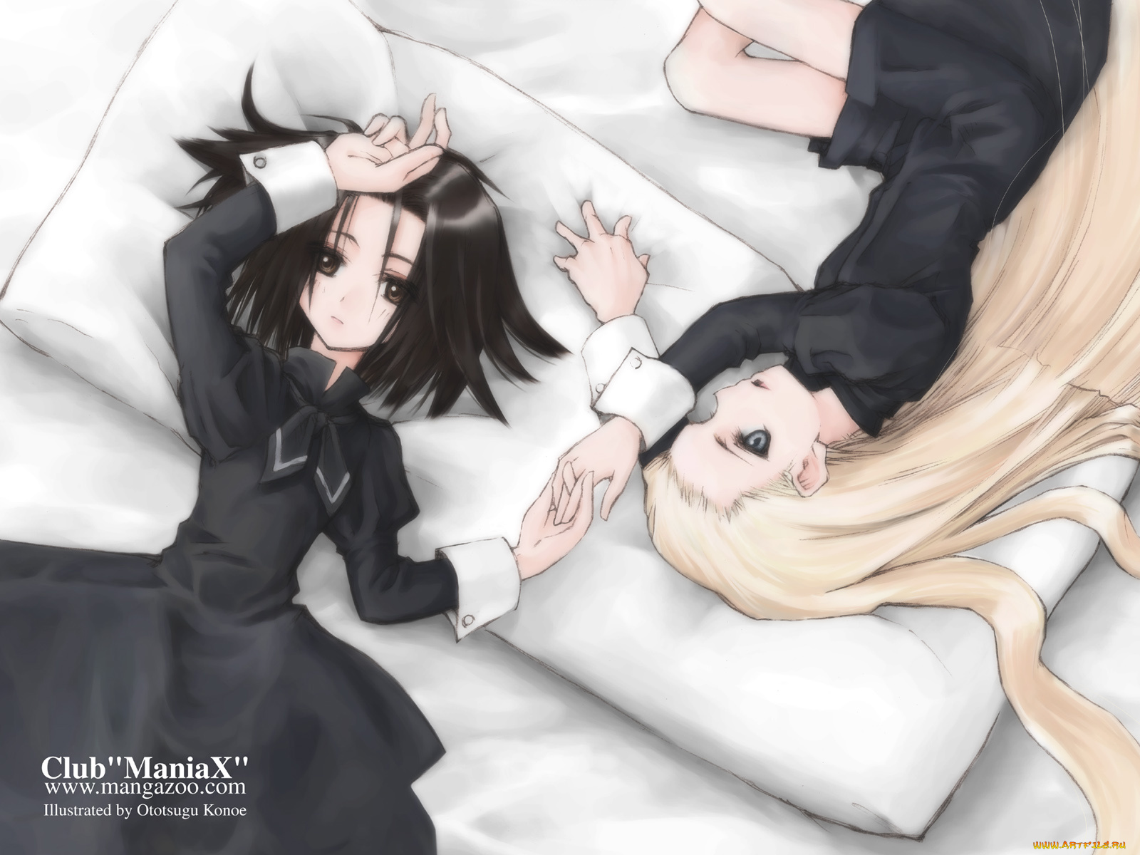 два, одиночества, аниме, club, `maniax`