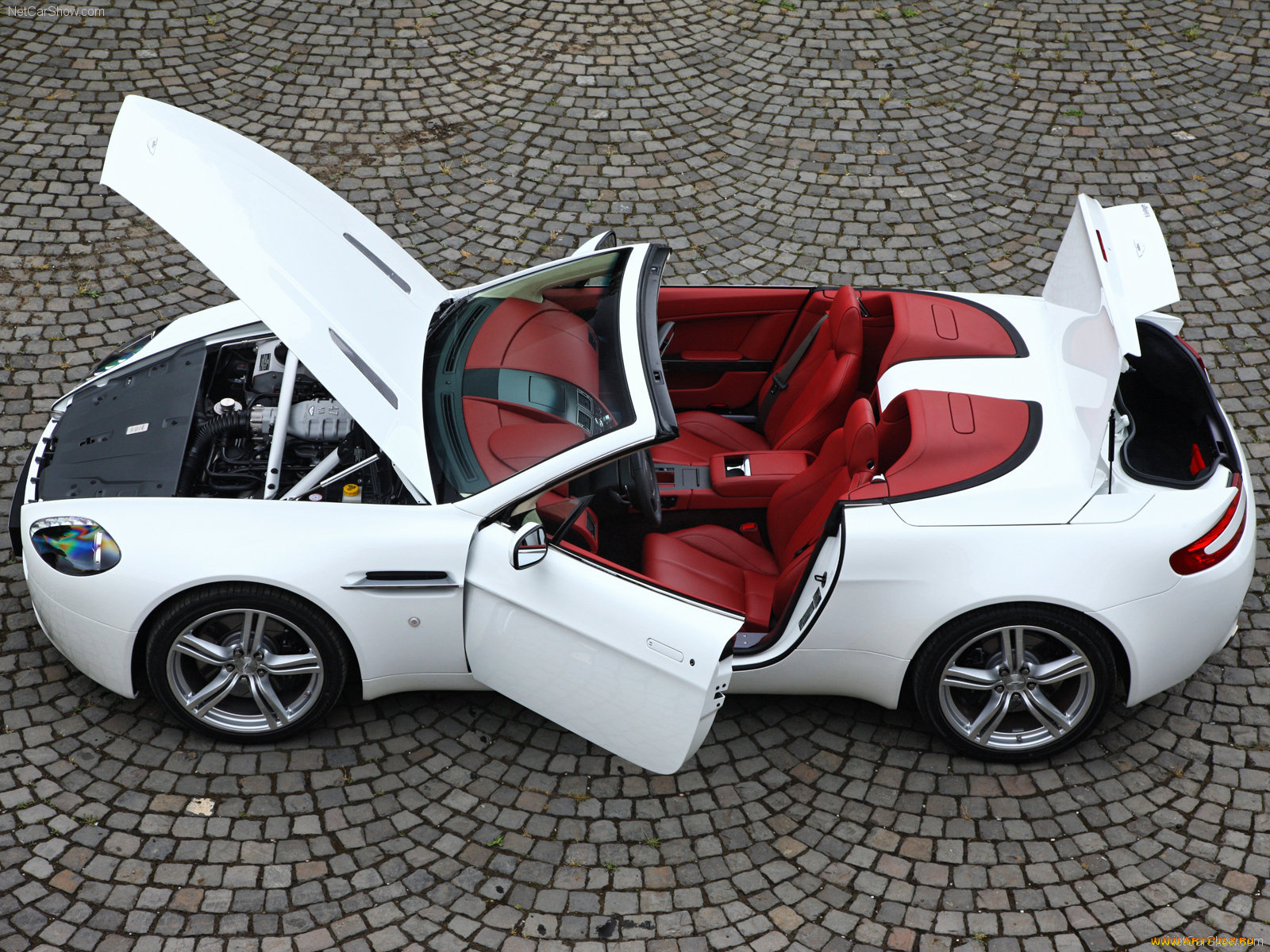 aston, martin, v8, vantage, roadster, 2009, автомобили