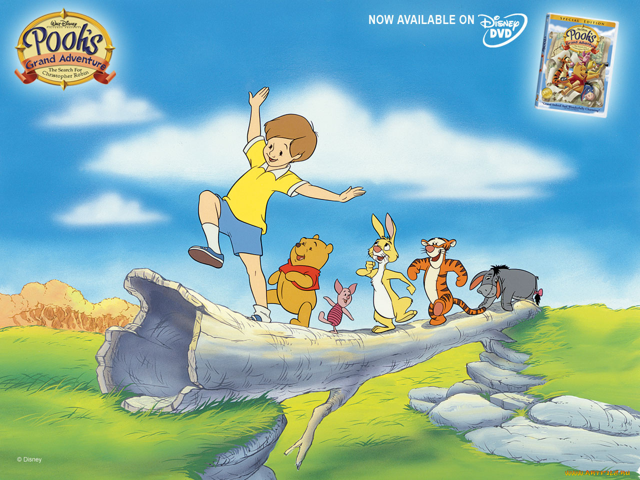 мультфильмы, winnie, the, pooh