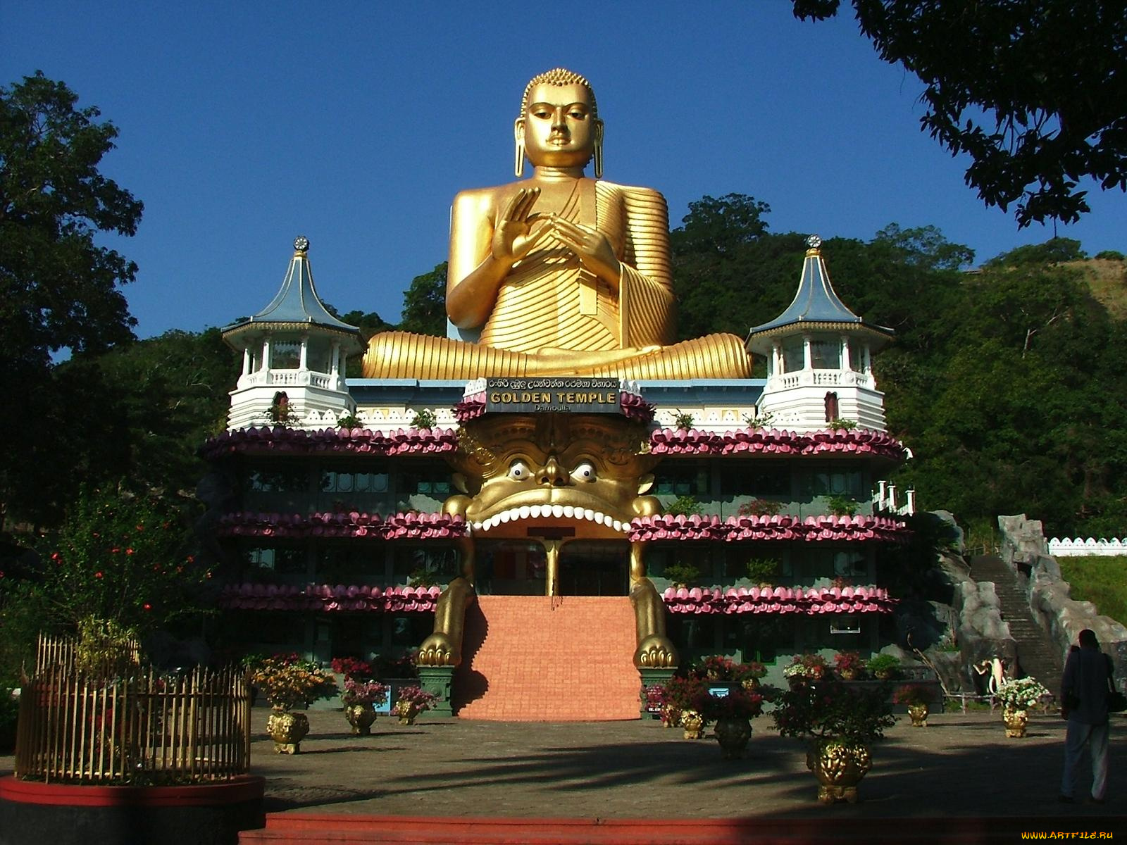 города, буддистские, другие, храмы