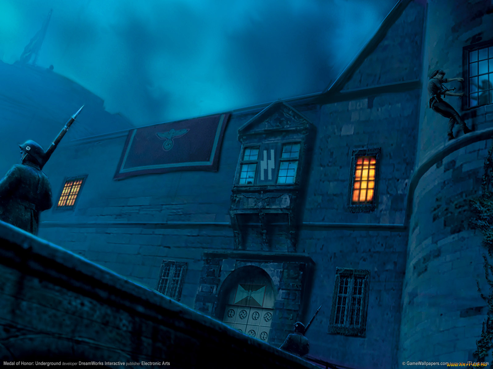 видео, игры, medal, of, honor, underground
