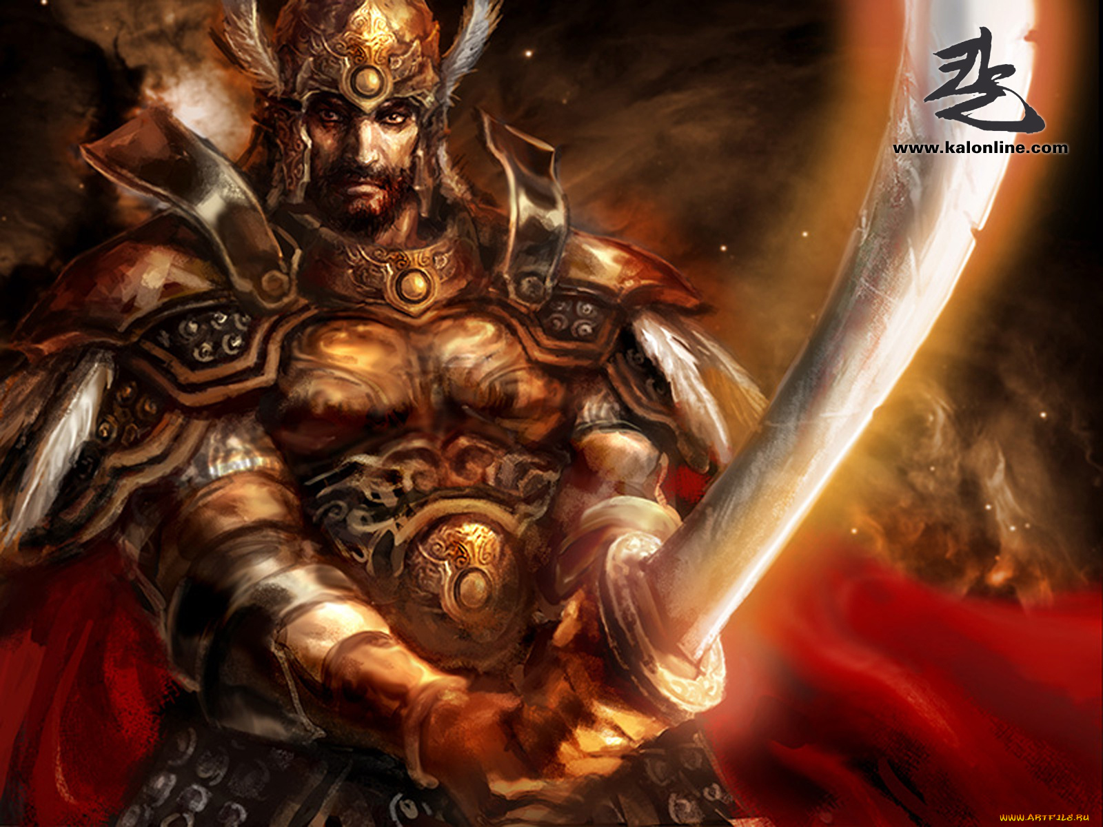 kal, online, видео, игры, воин