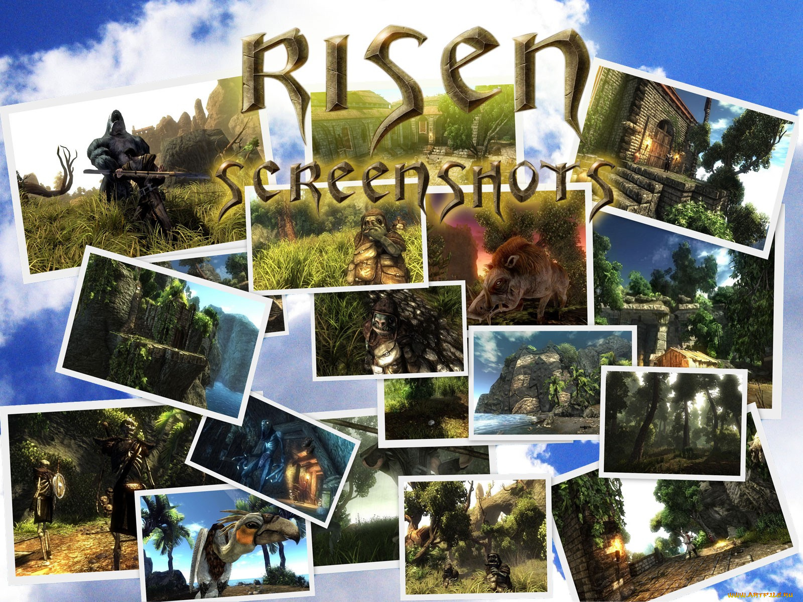 risen, видео, игры