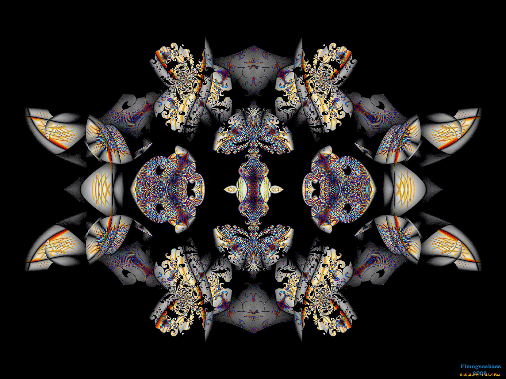 3д, графика, fractal, фракталы