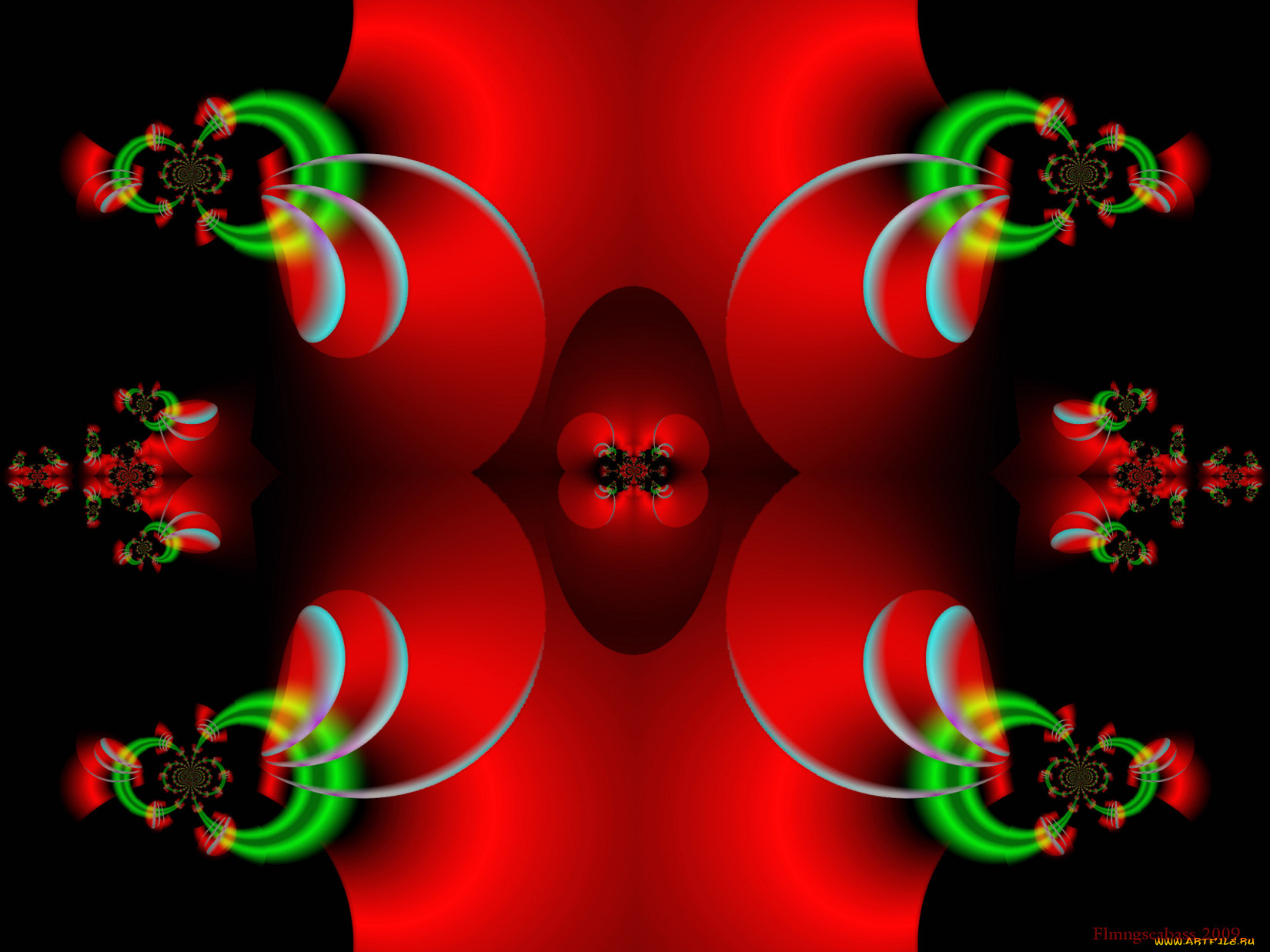 3д, графика, fractal, фракталы, фрактал