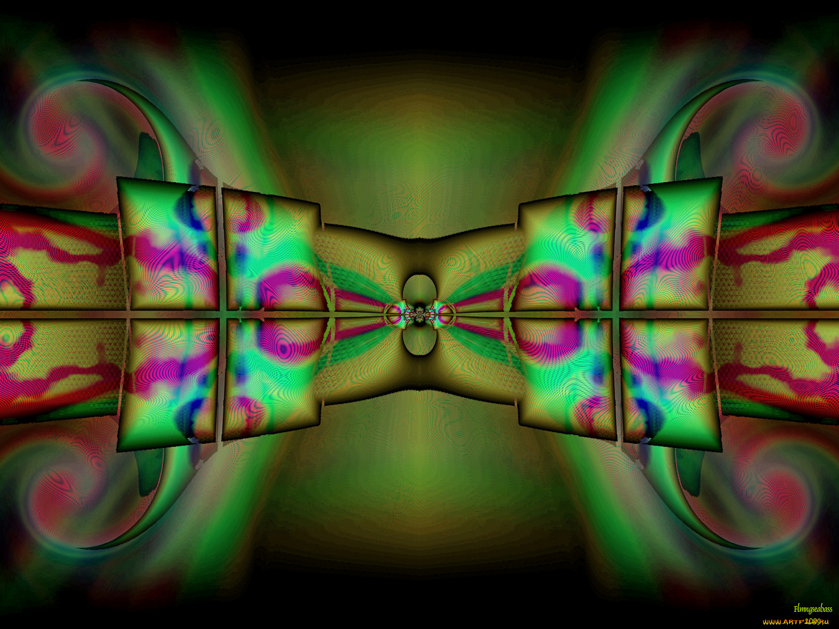 3д, графика, fractal, фракталы, фрактал