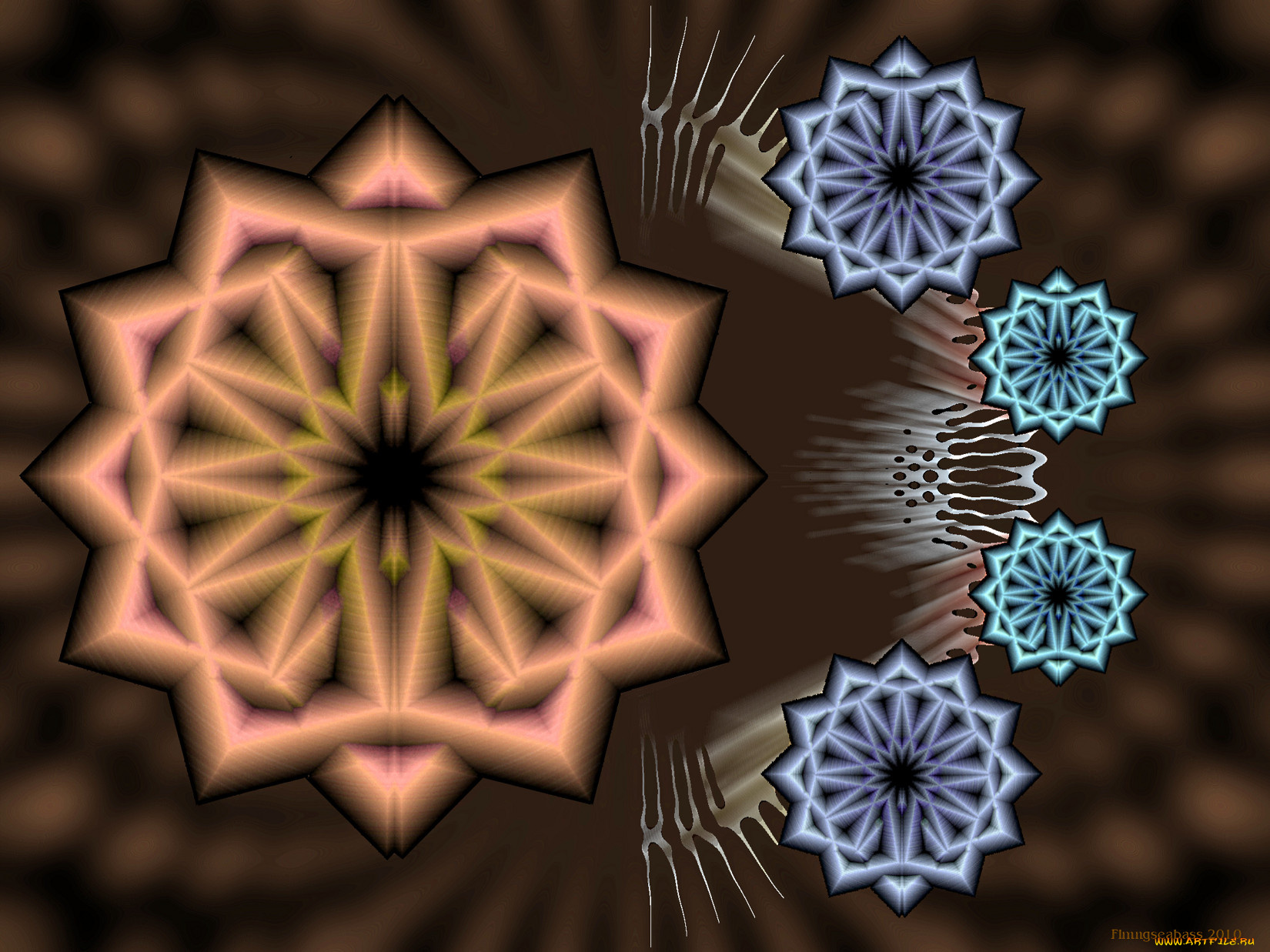 3д, графика, fractal, фракталы, фрактал