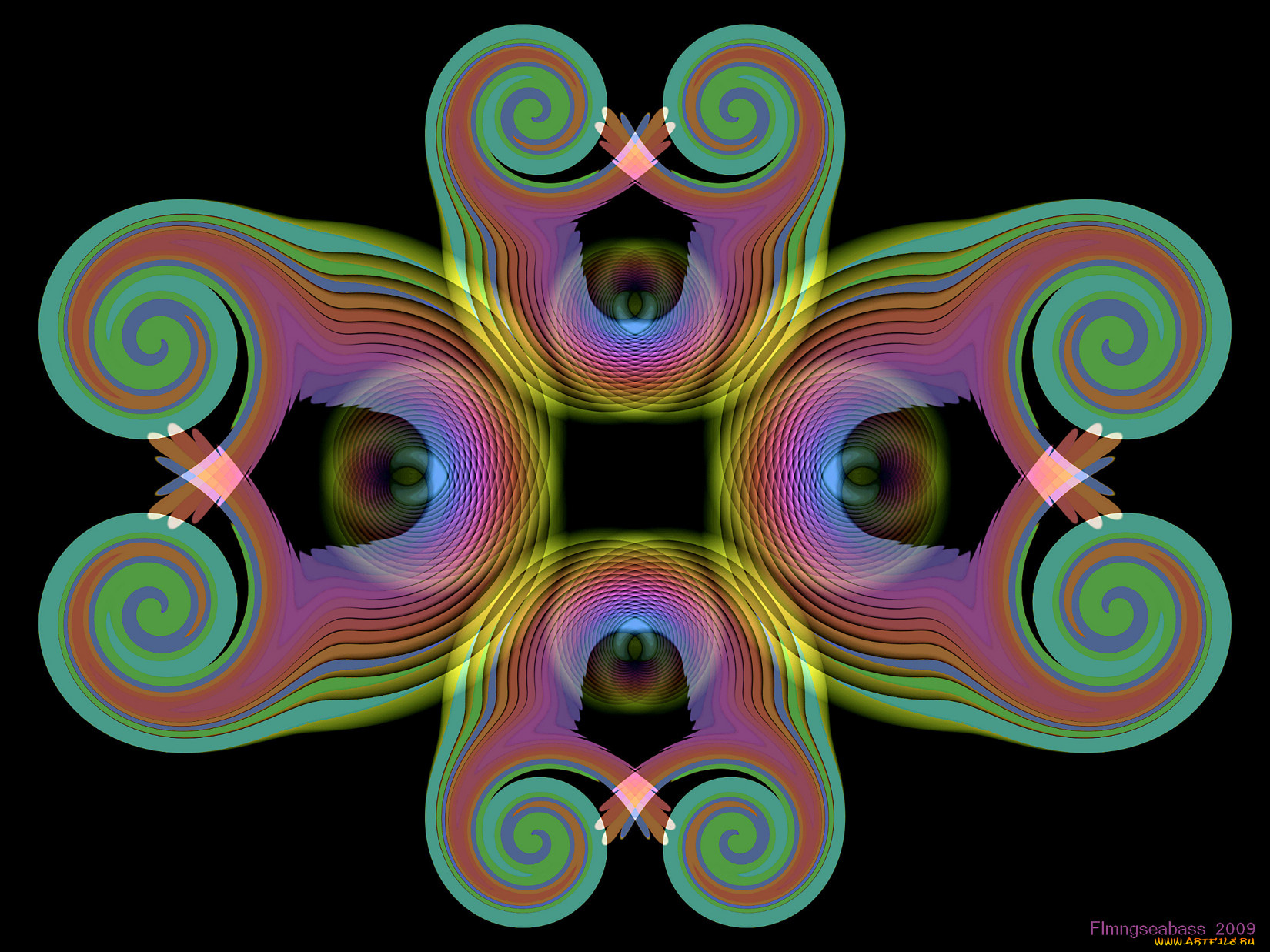 3д, графика, fractal, фракталы, фрактал