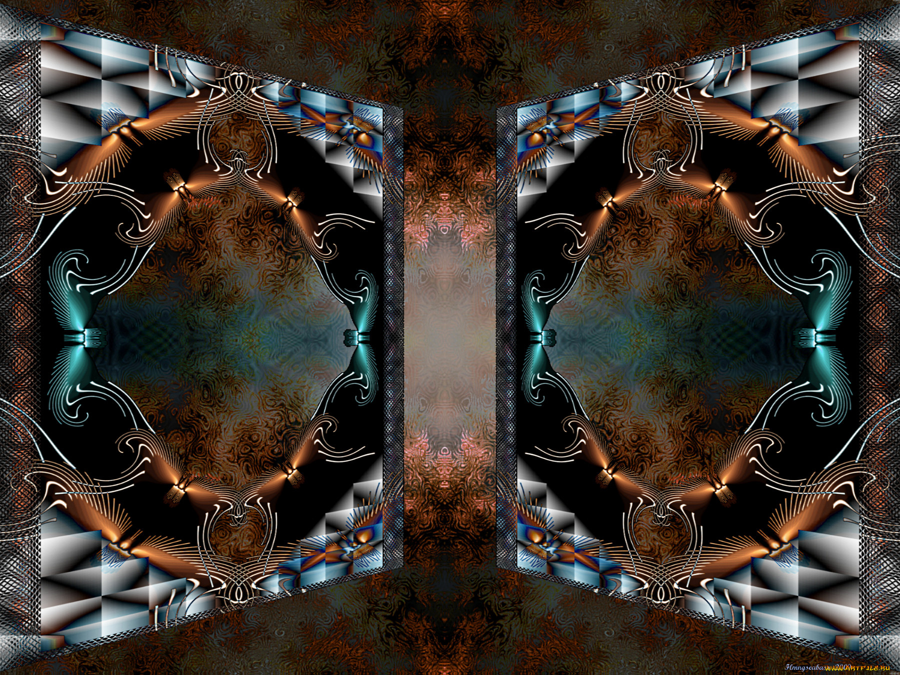 3д, графика, fractal, фракталы, фрактал