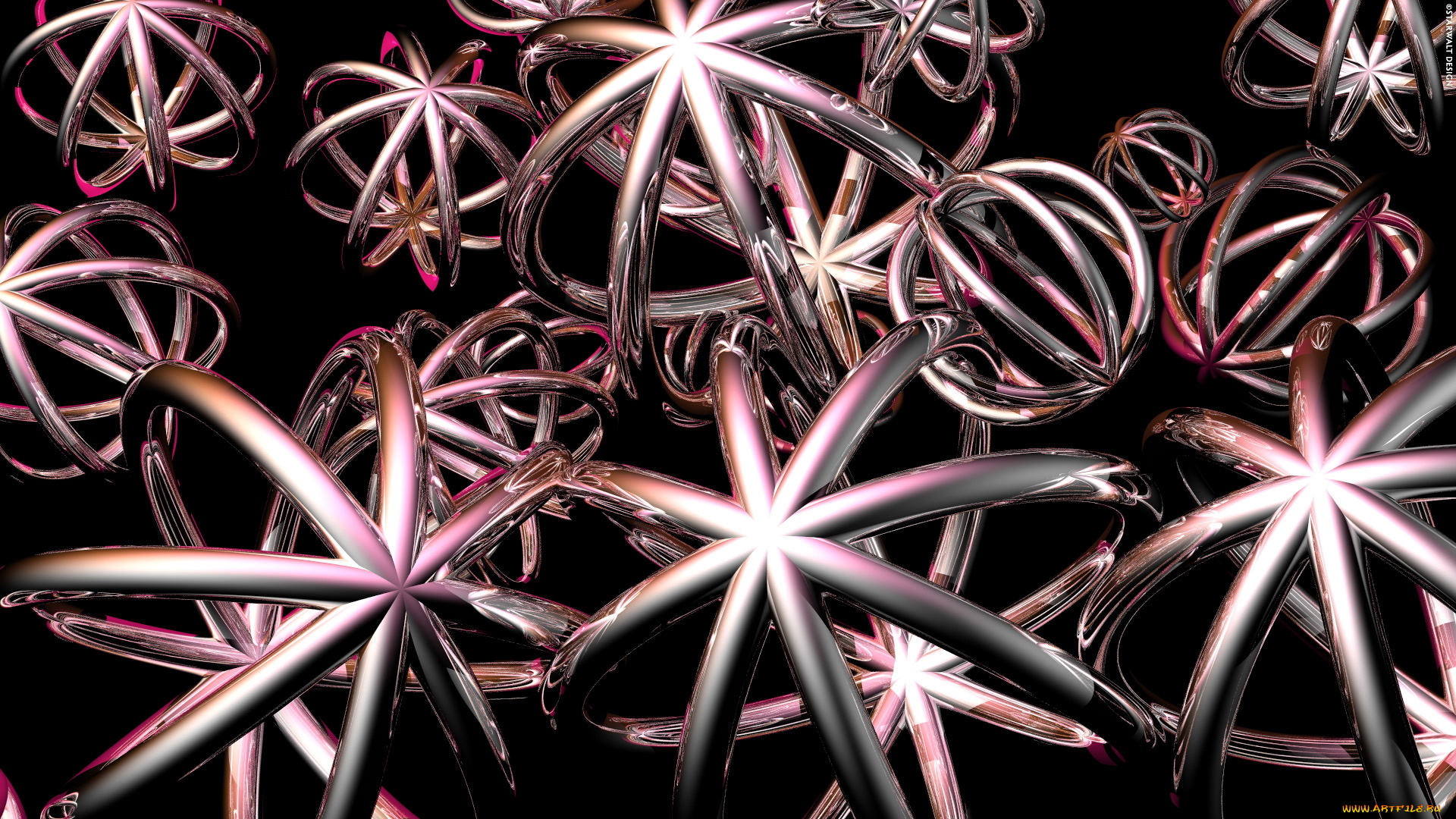 3д, графика, abstract, абстракции