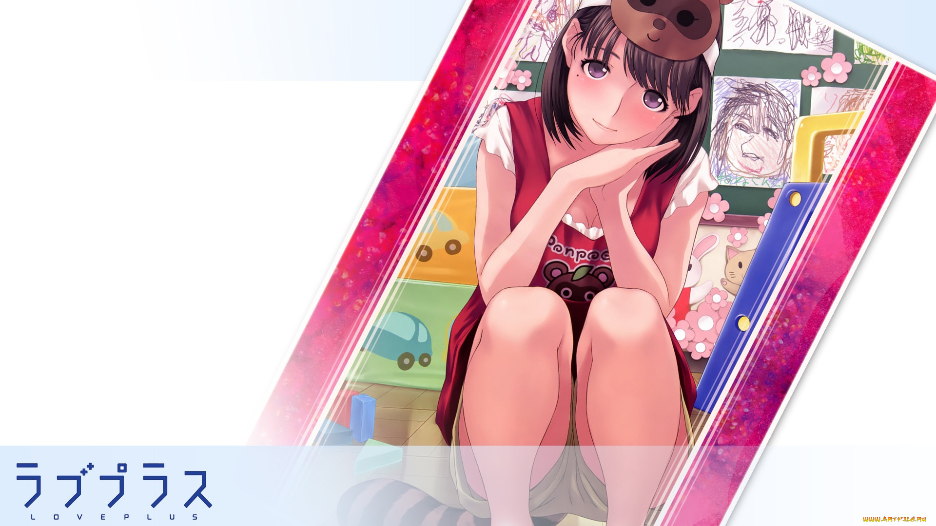 аниме, loveplus, девушка