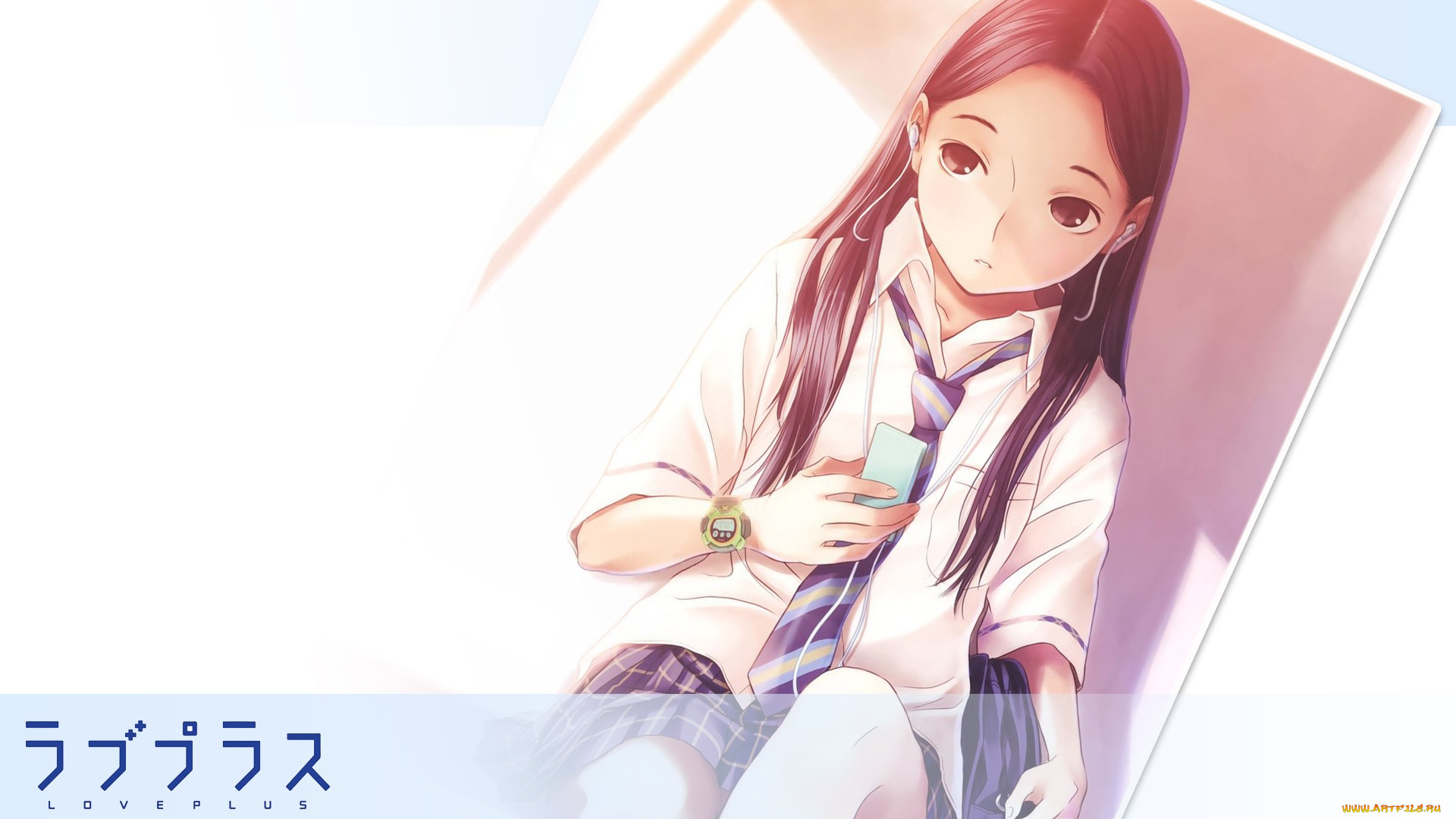 аниме, loveplus, девушка