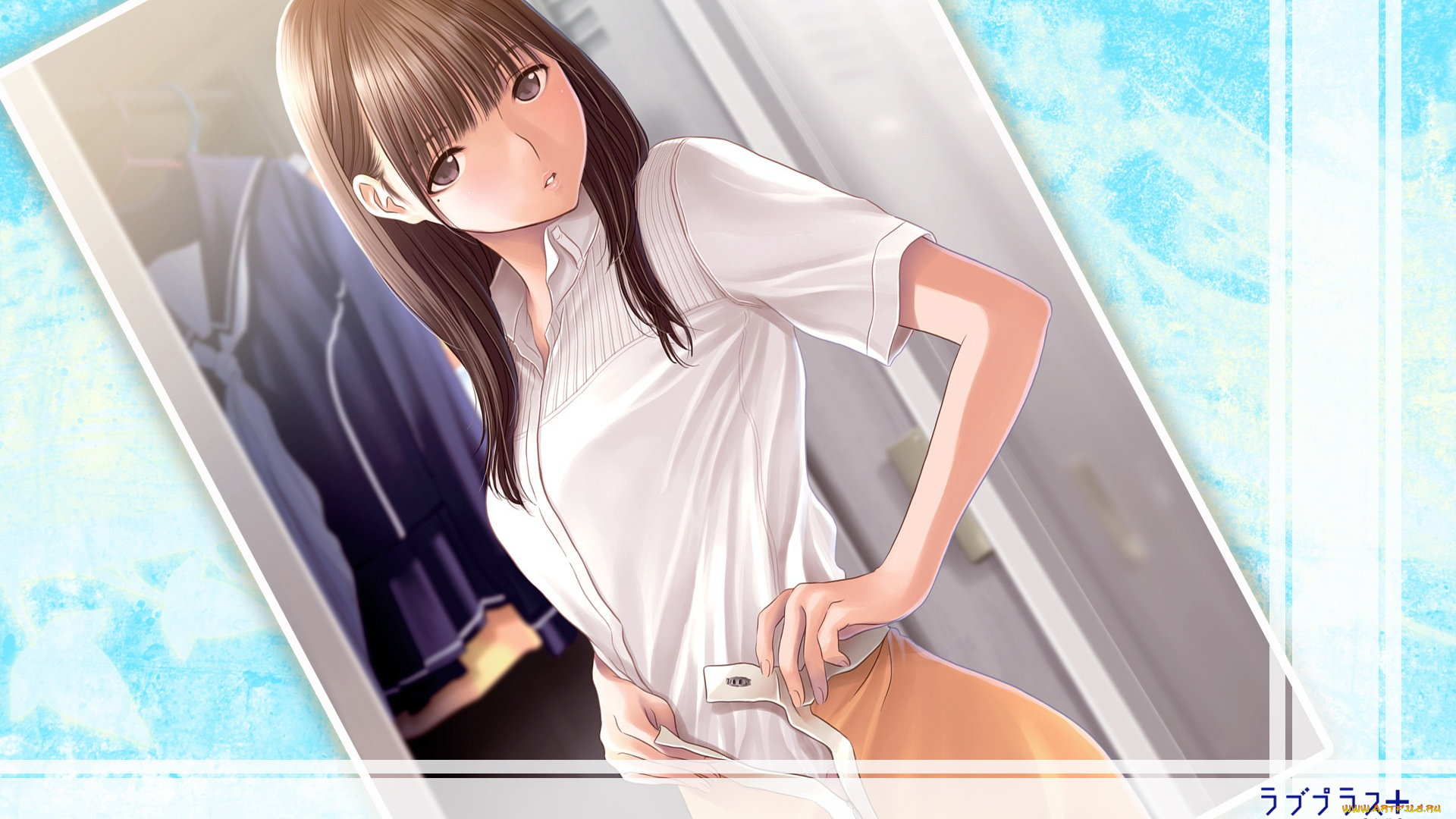 аниме, loveplus, девушка