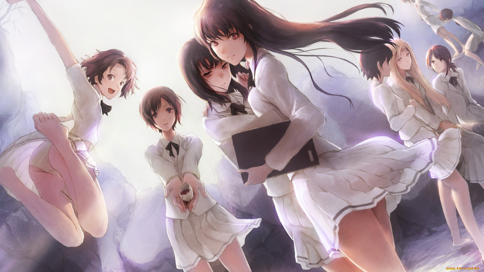 аниме, *unknown, другое, девушки