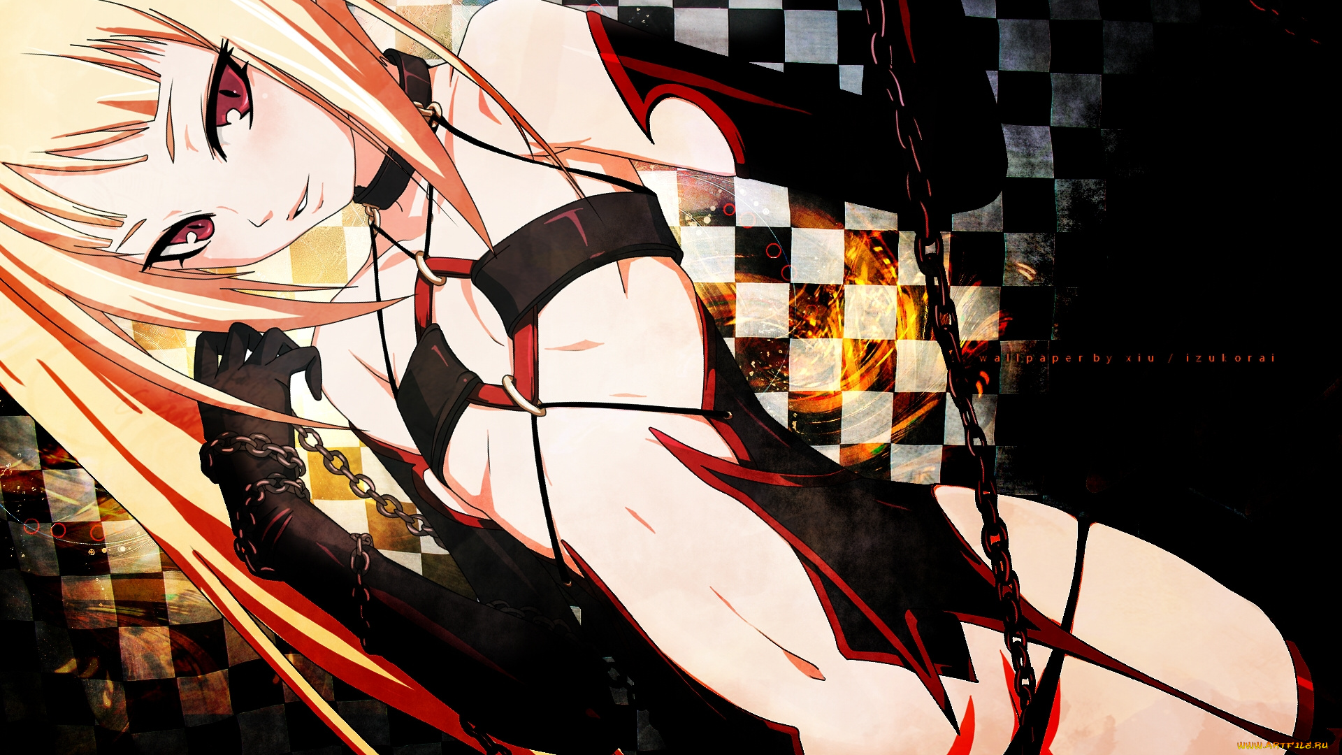 blazblue, аниме, rachel, alucard