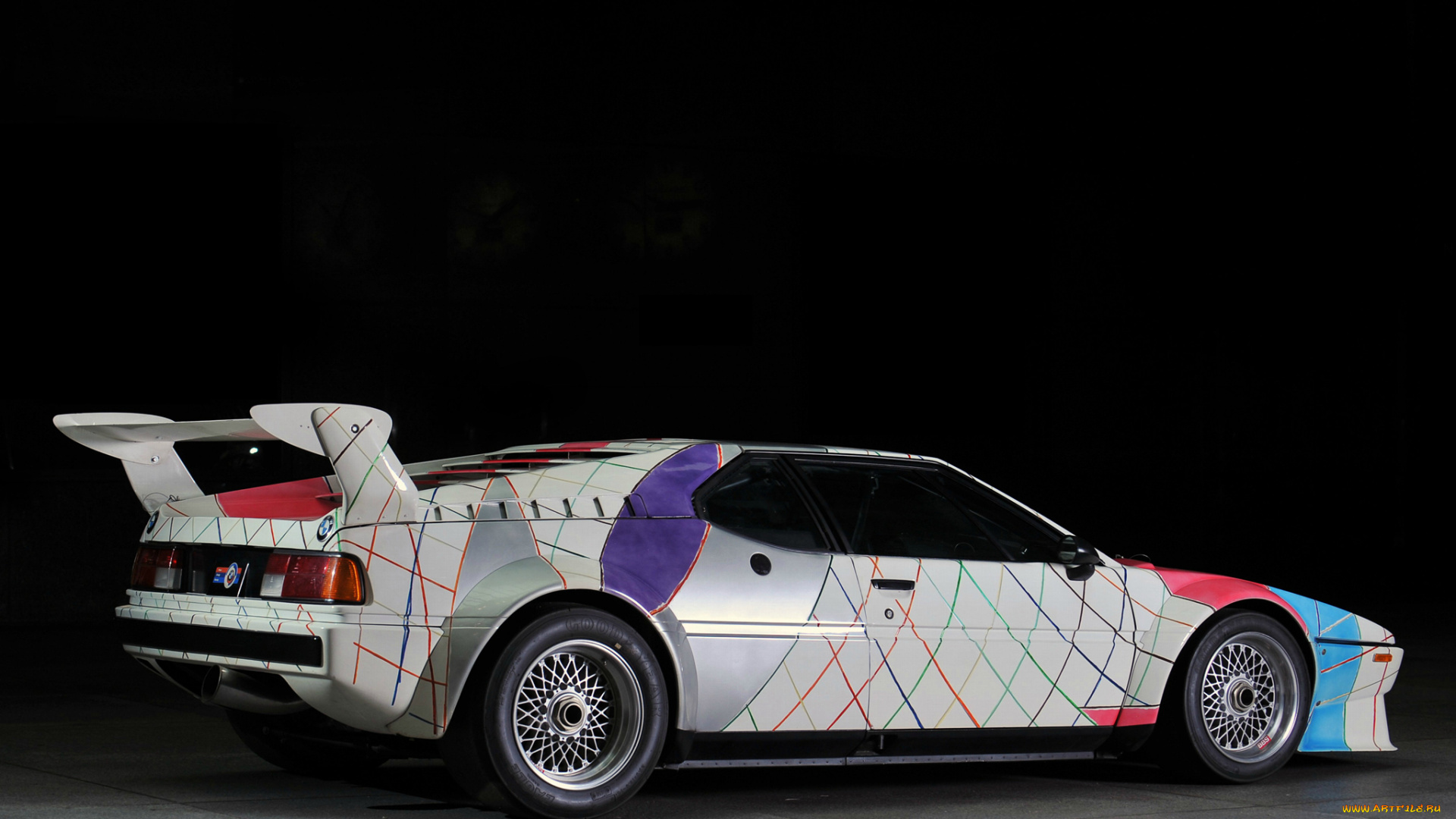 bmw, m1, procar, art, car, by, frank, stella, автомобили