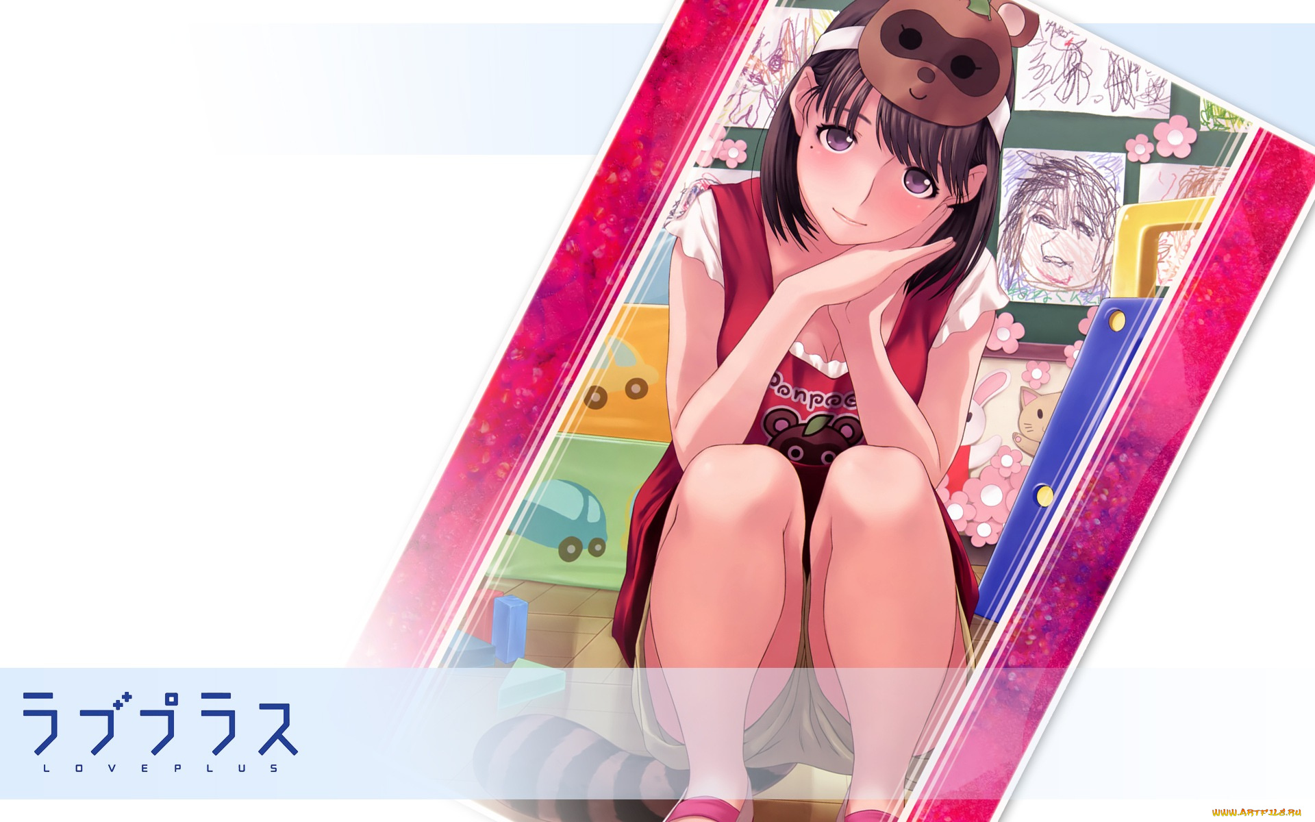 аниме, loveplus, девушка