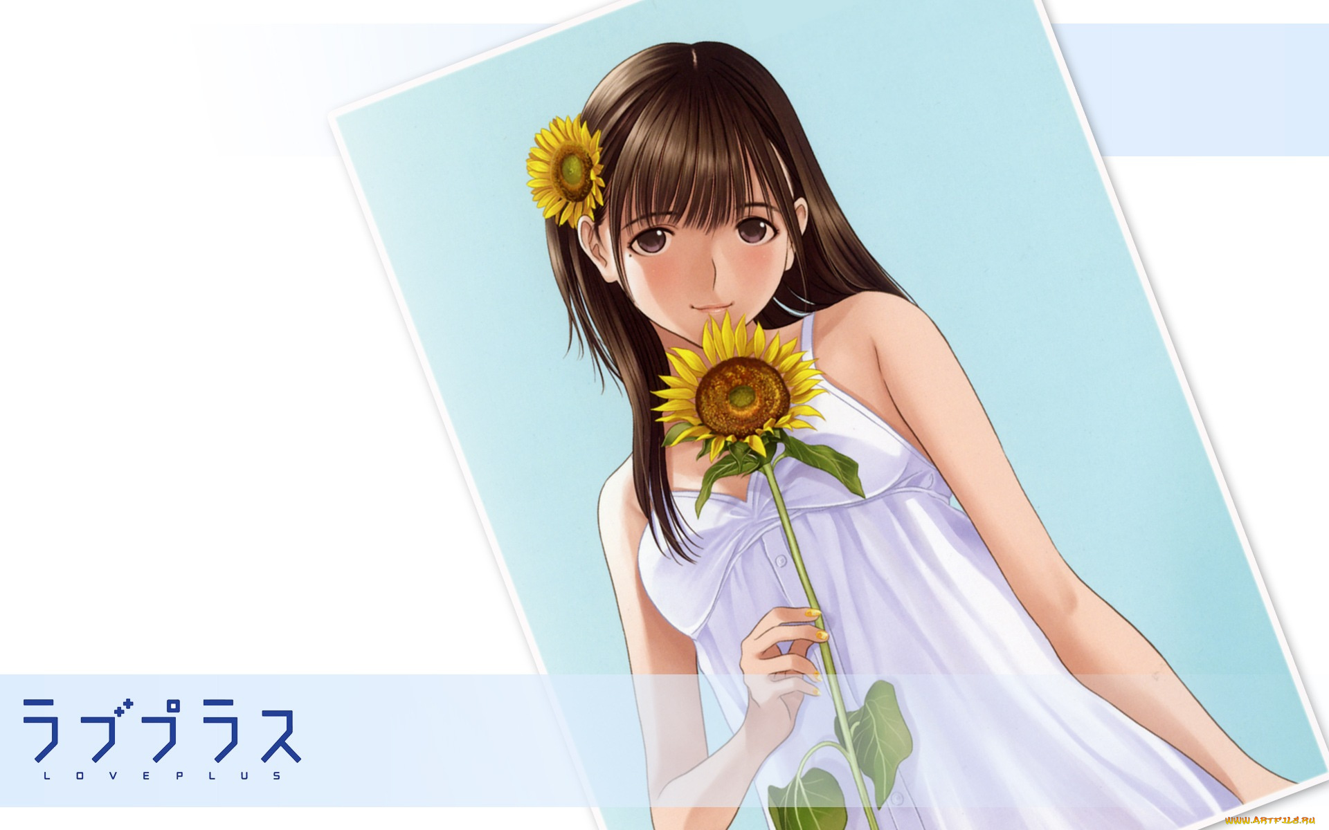 аниме, loveplus, девушка