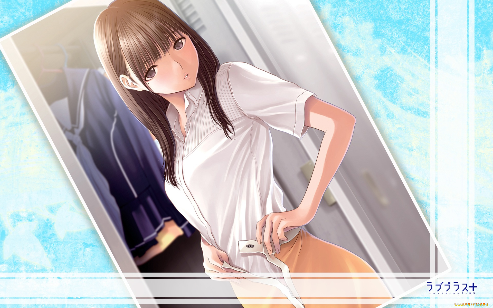 аниме, loveplus, девушка