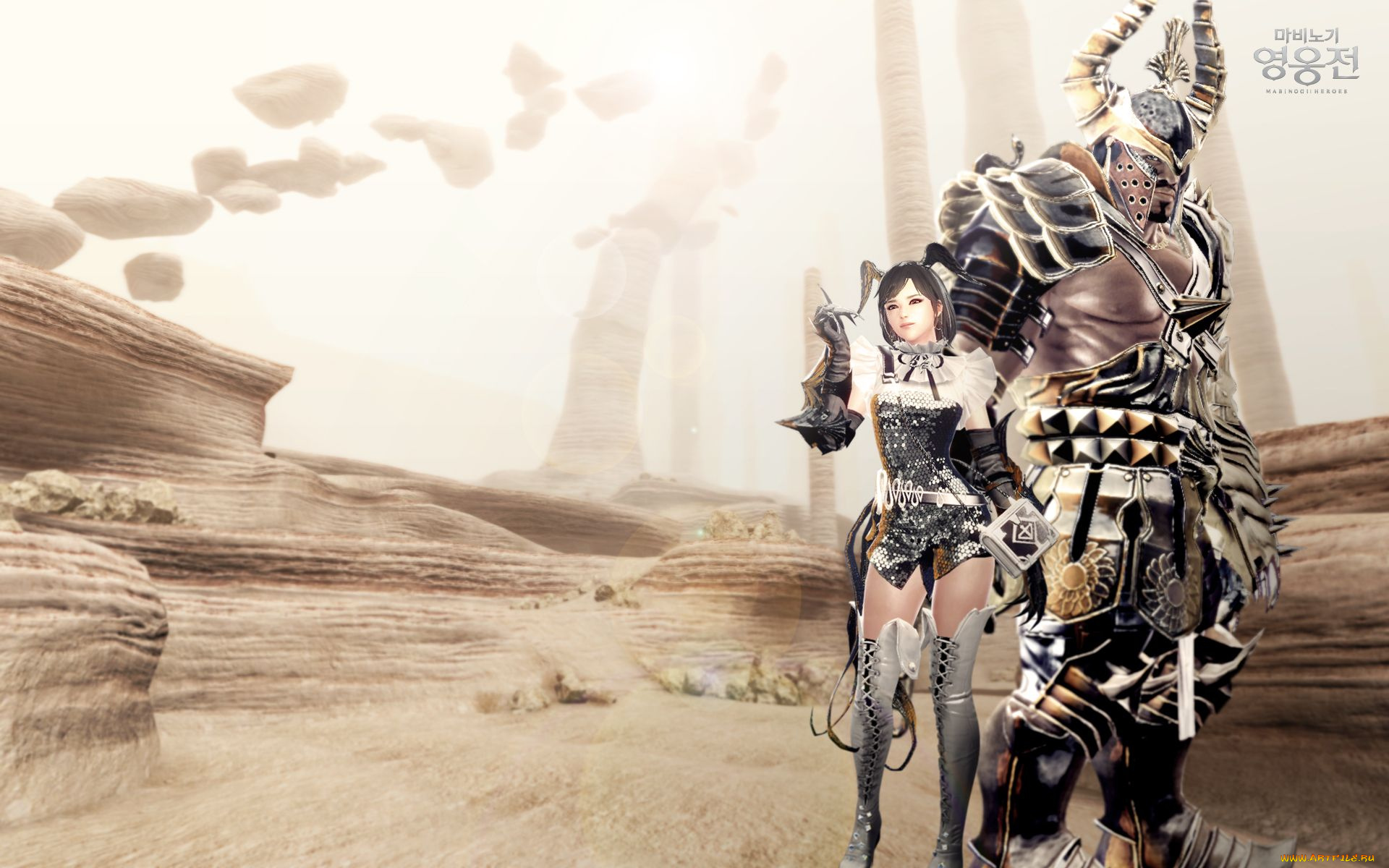 видео, игры, vindictus, девушка