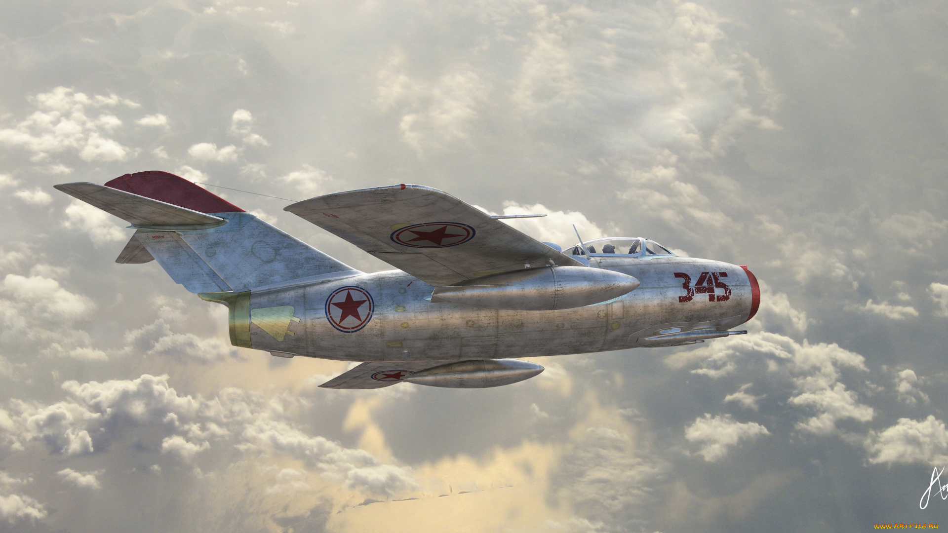 авиация, 3д, рисованые, graphic, облака, звезда