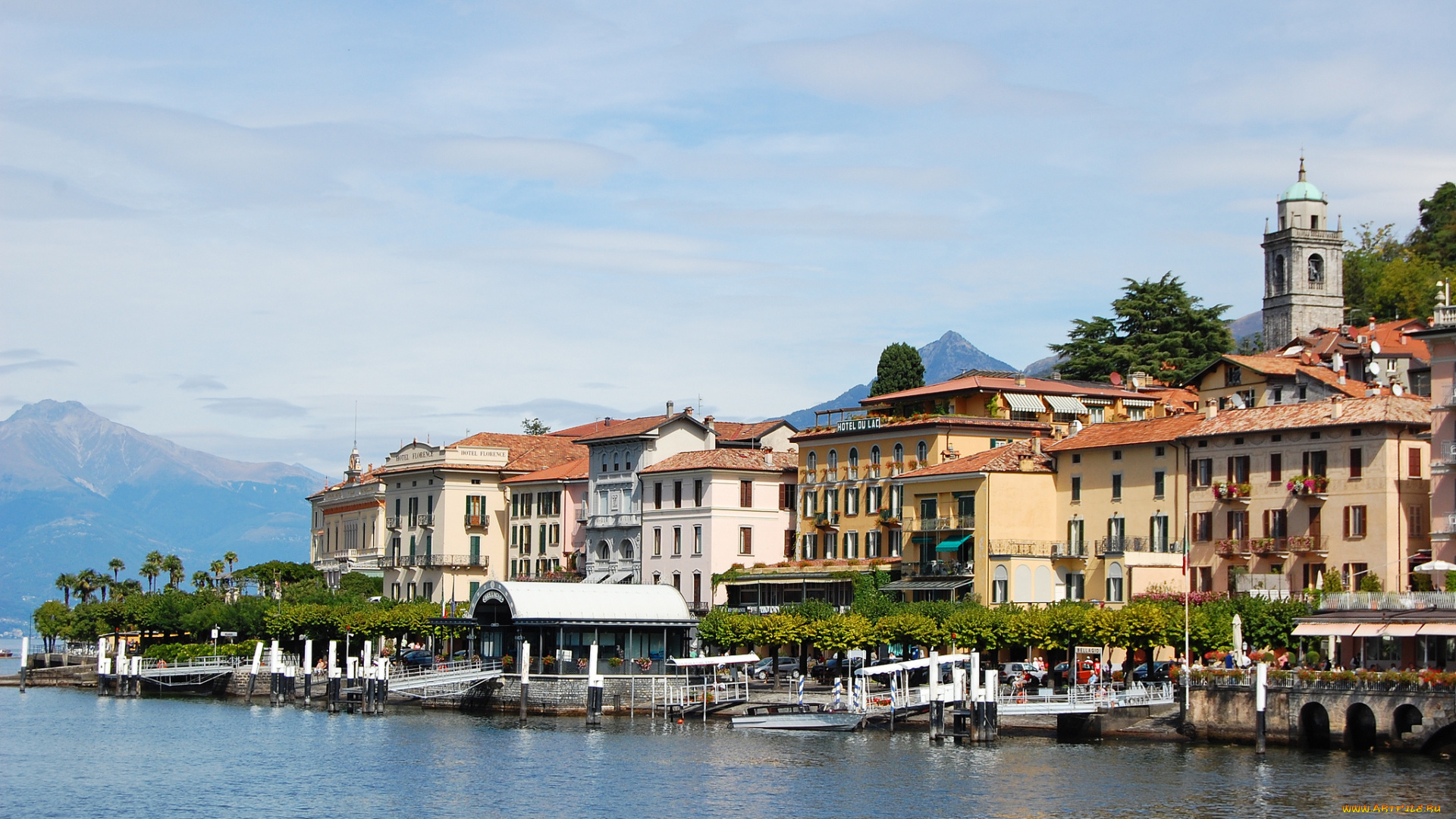 bellagio, lombardy, italy, города, улицы, площади, набережные, lake, como, белладжо, италия, озеро, комо, набережная, пейзаж, здания, причалы, горы