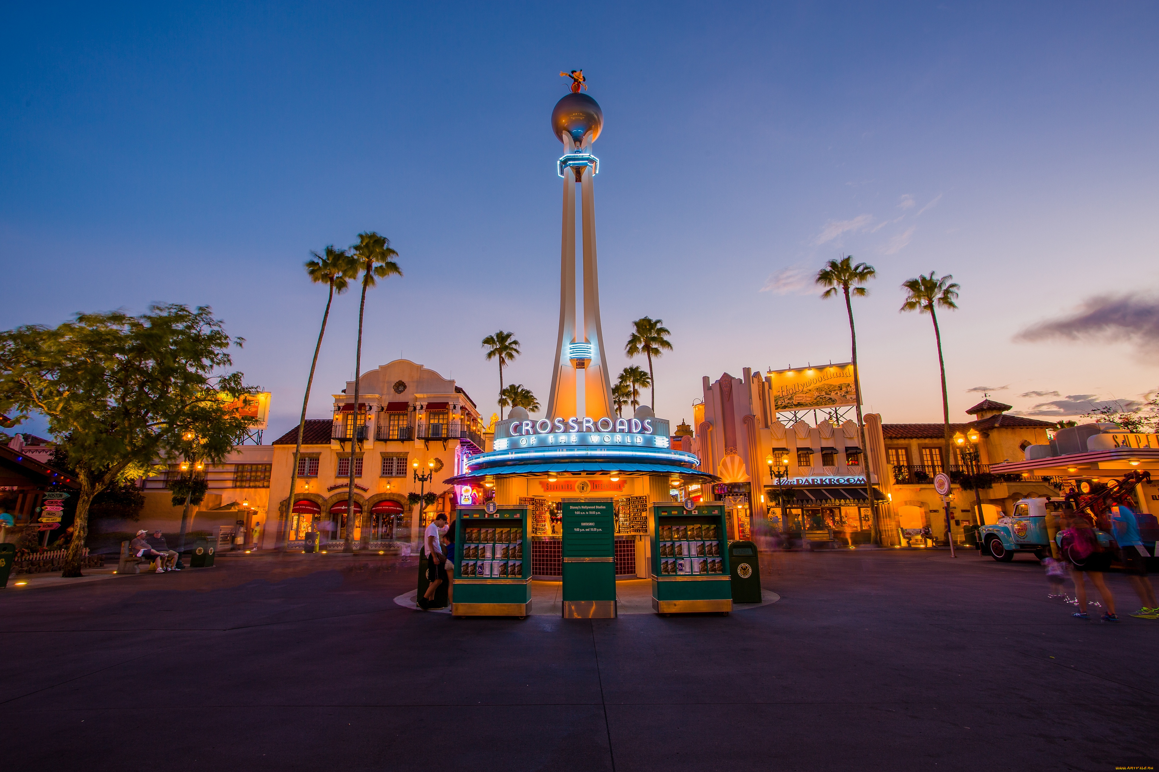 города, диснейленд, дисней