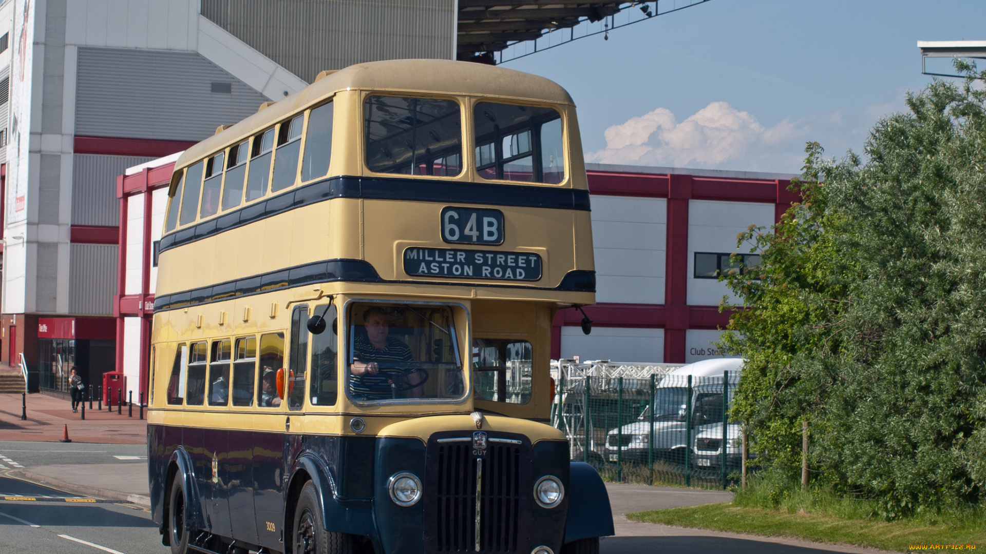 1953, guy, arab, lvmetro, cammell, birmingham, 3009, автомобили, автобусы, общественный, транспорт, автобус