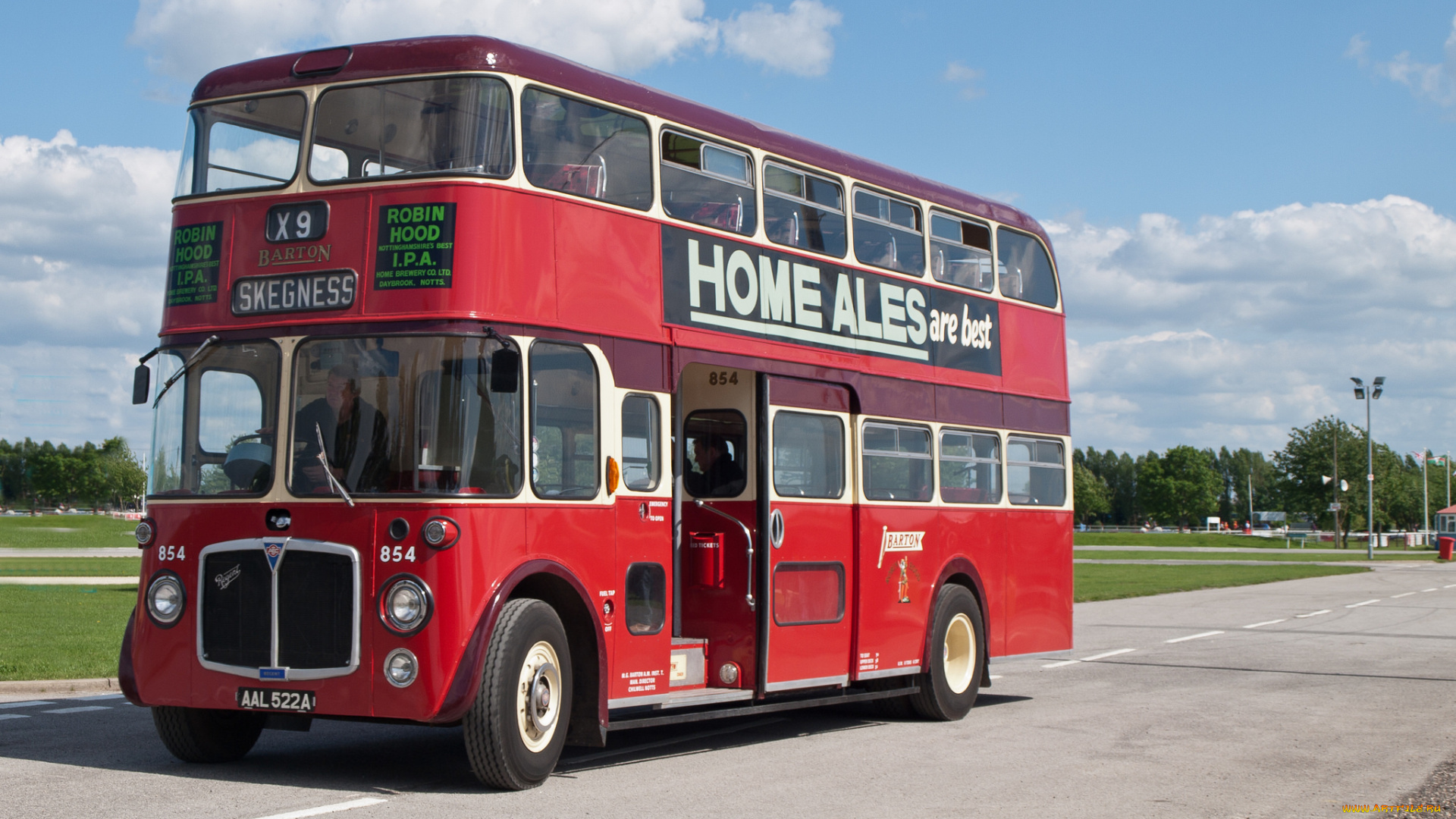 1960, aec, regent, vnorthern, counties, barton, 854, автомобили, автобусы, общественный, транспорт, автобус