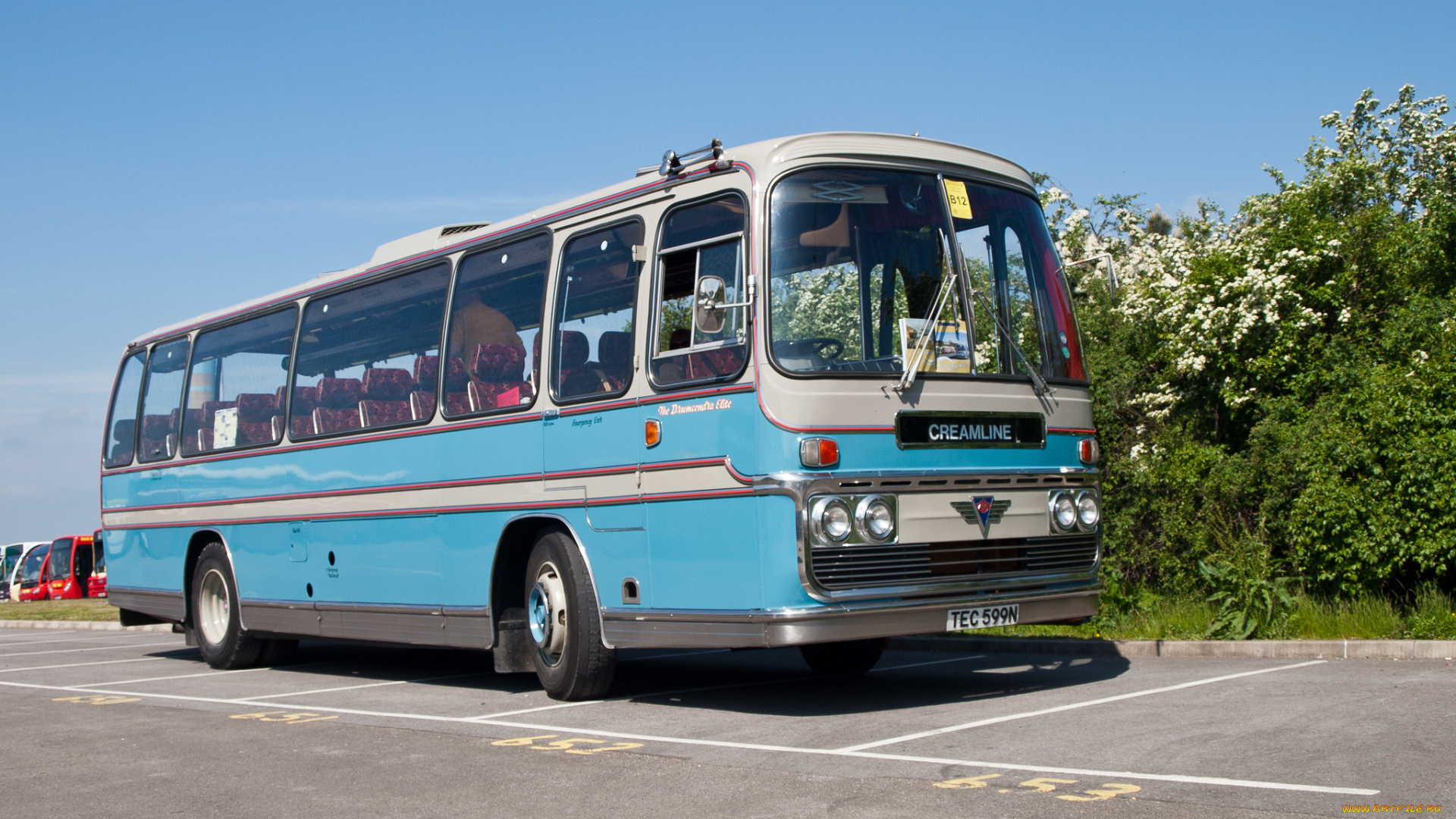 1974, aec, relianceplaxton, elite, thornes, of, selby, автомобили, автобусы, общественный, транспорт, автобус