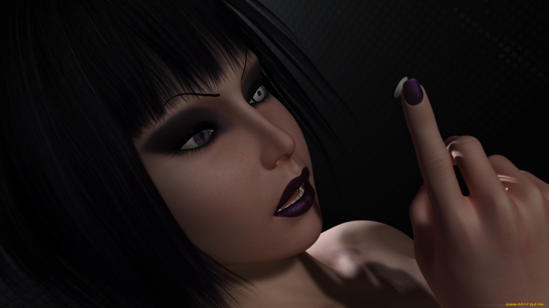 3д, графика, портрет, , portraits, девушка, взгляд