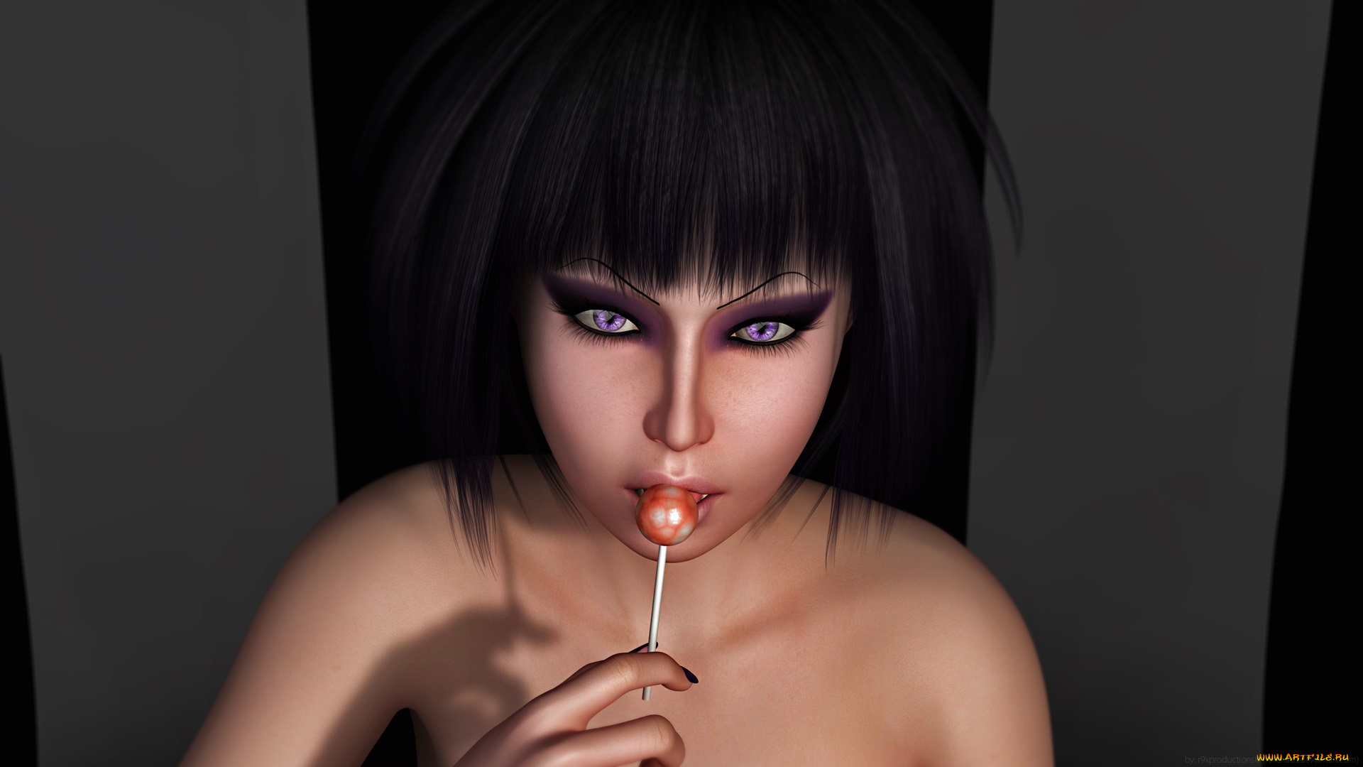 3д, графика, портрет, , portraits, девушка, взгляд