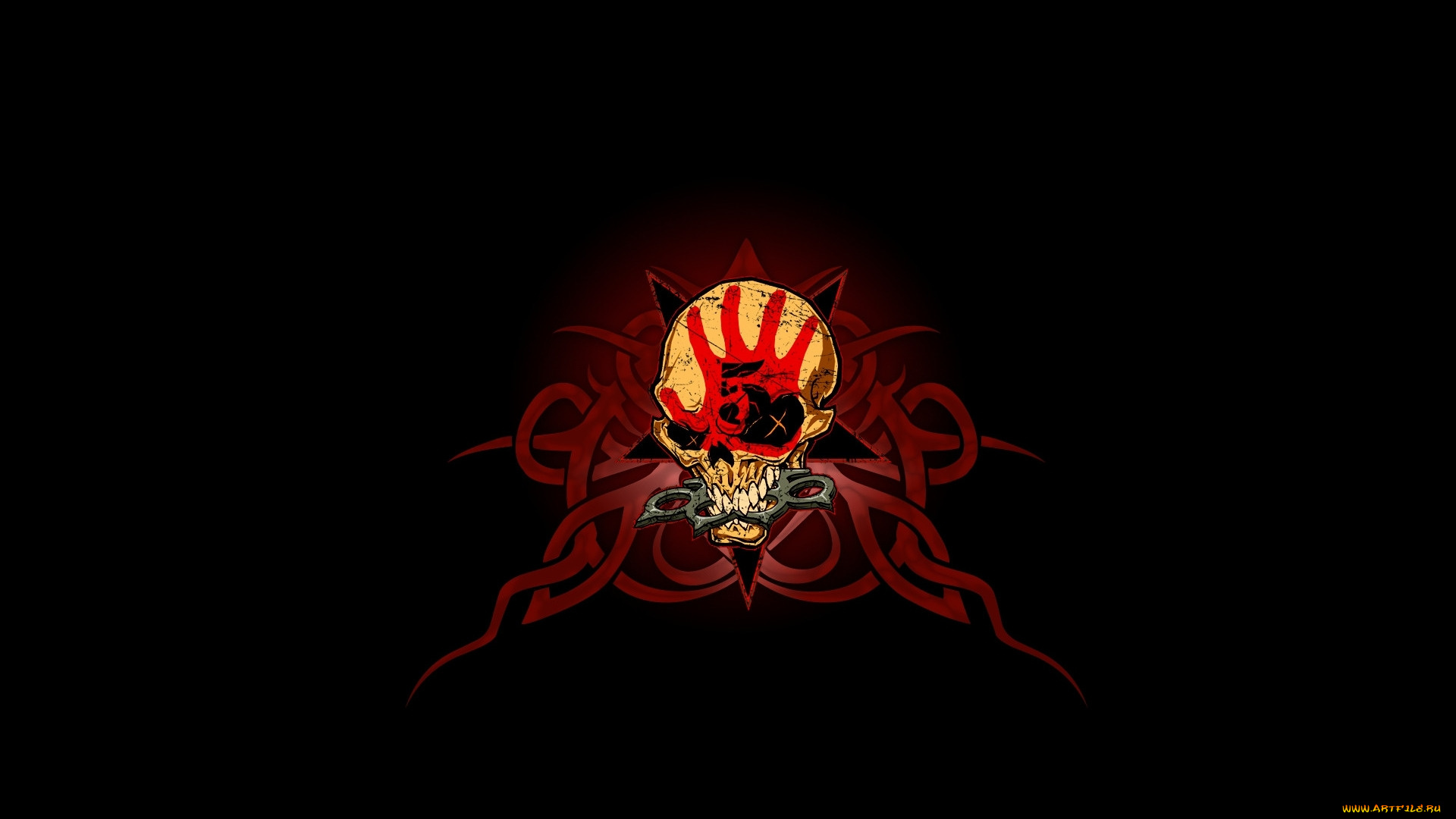 рисованные, минимализм, череп