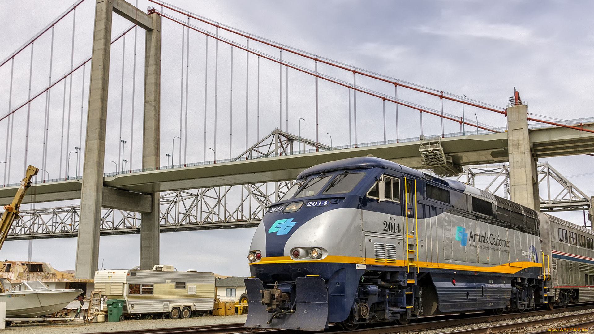 техника, поезда, железная, дорога, рельсы, локомотив, состав