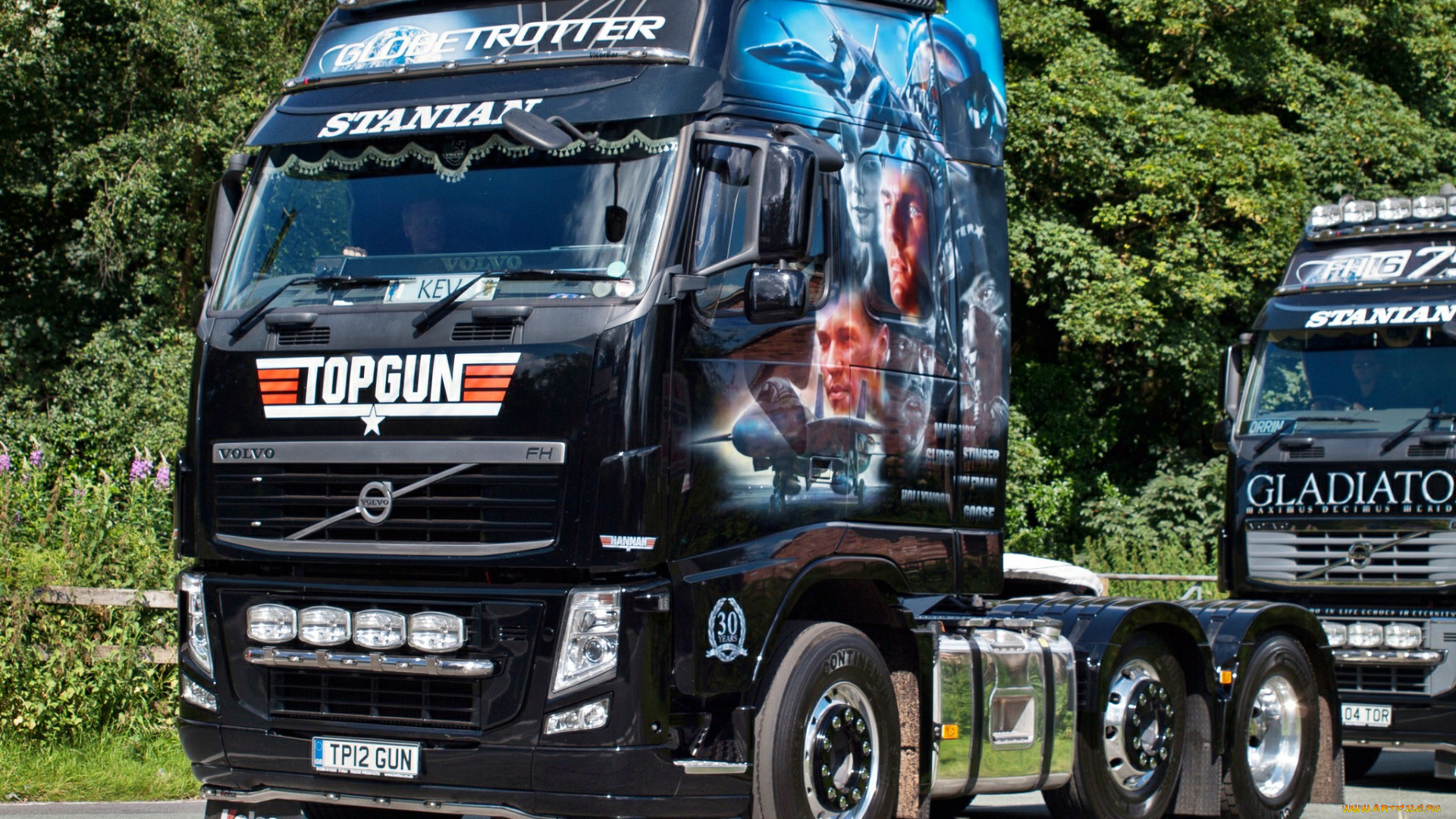 volvo, fh, top, gun, автомобили, volvo, trucks, тяжёлый, грузовик, седельный, тягач