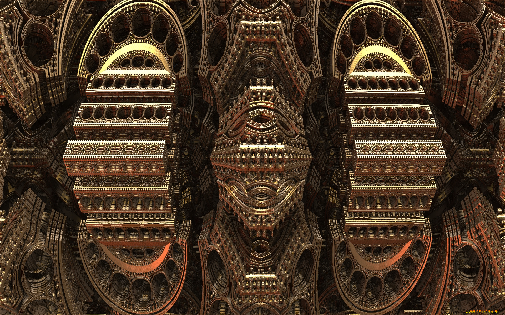 3д, графика, фракталы, , fractal, цвета, фон, узор