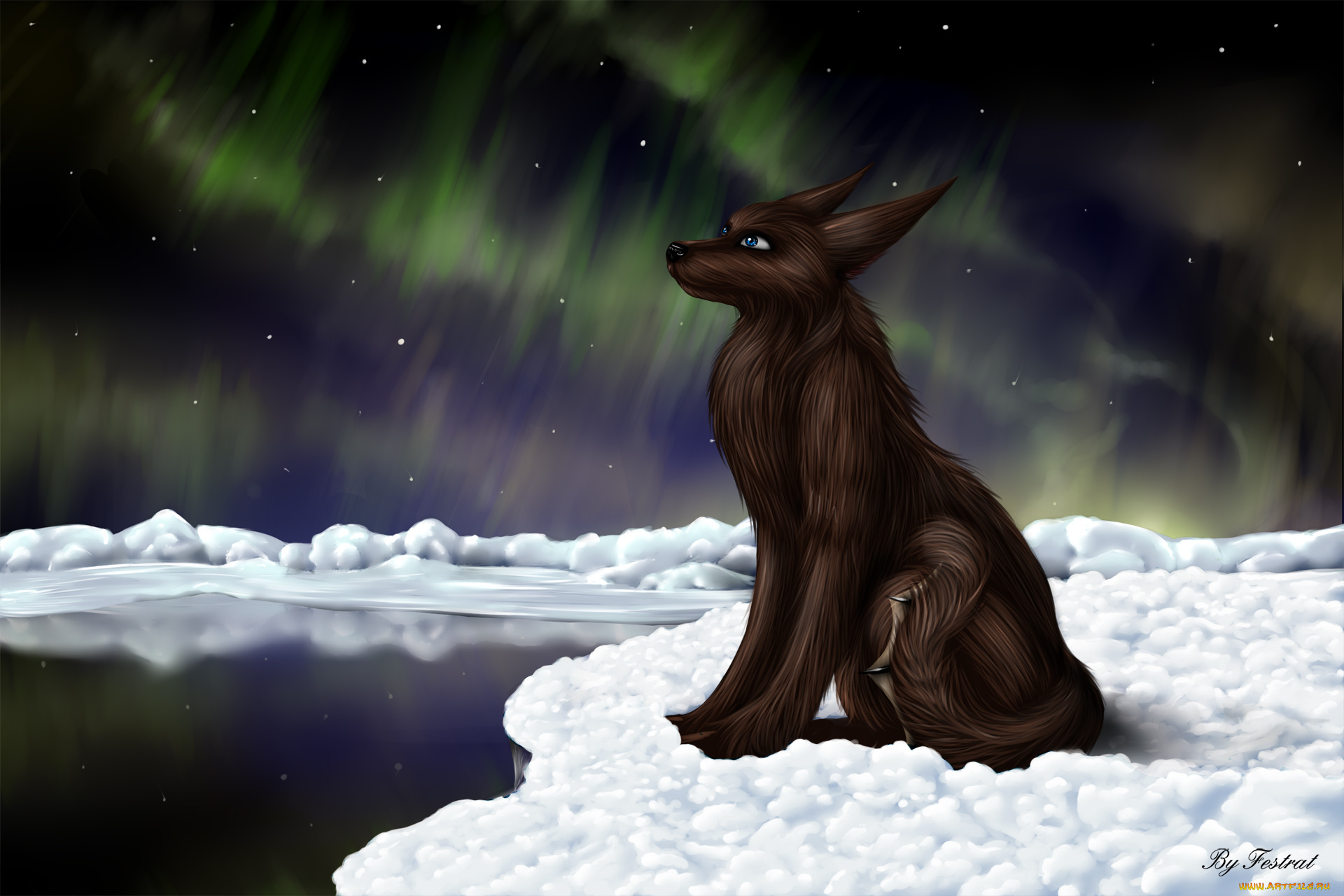 рисованные, животные, , собаки, собака, фон