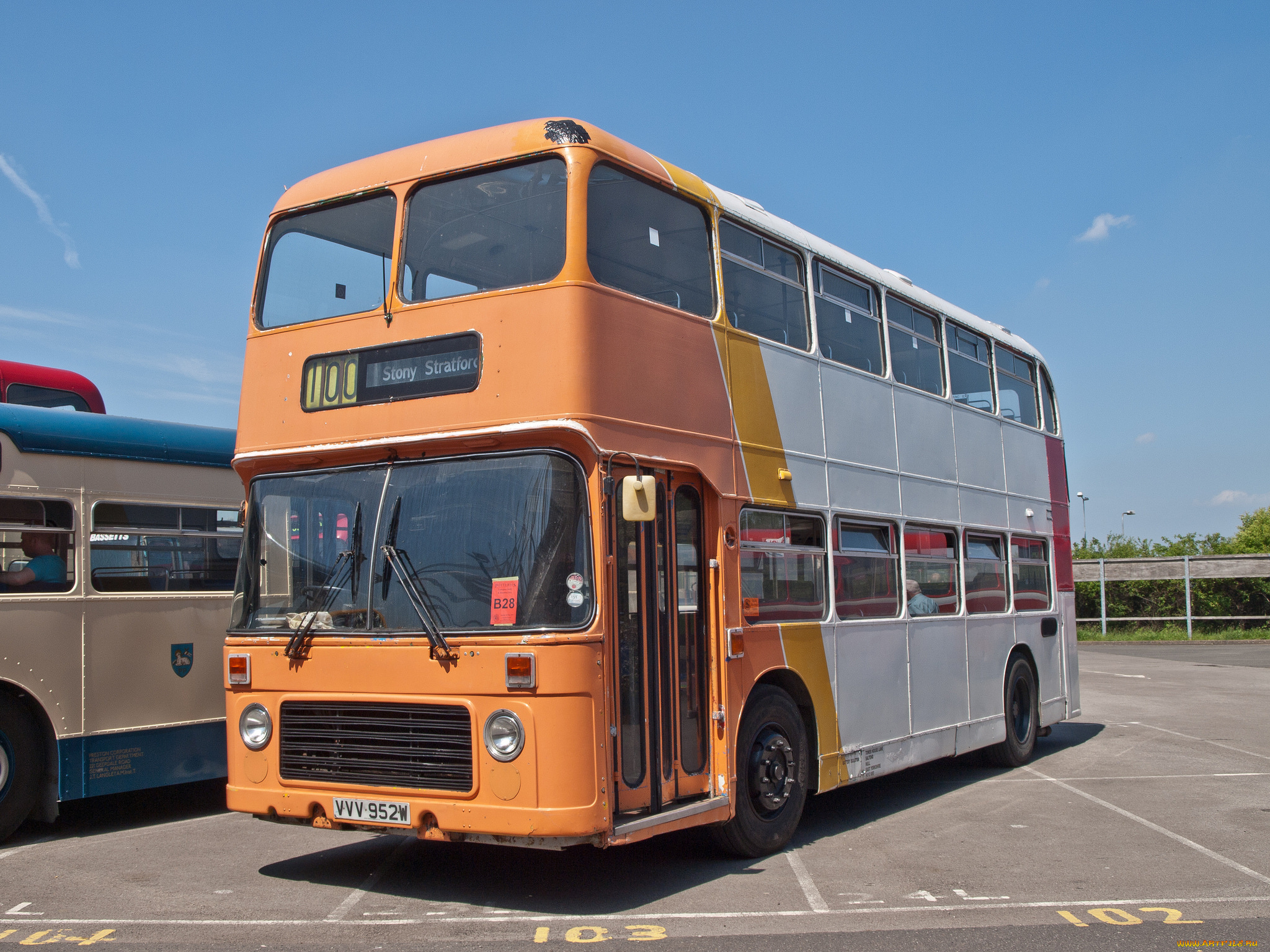 1981, bristol, vrtecw, united, counties, 952, автомобили, автобусы, общественный, транспорт, автобус