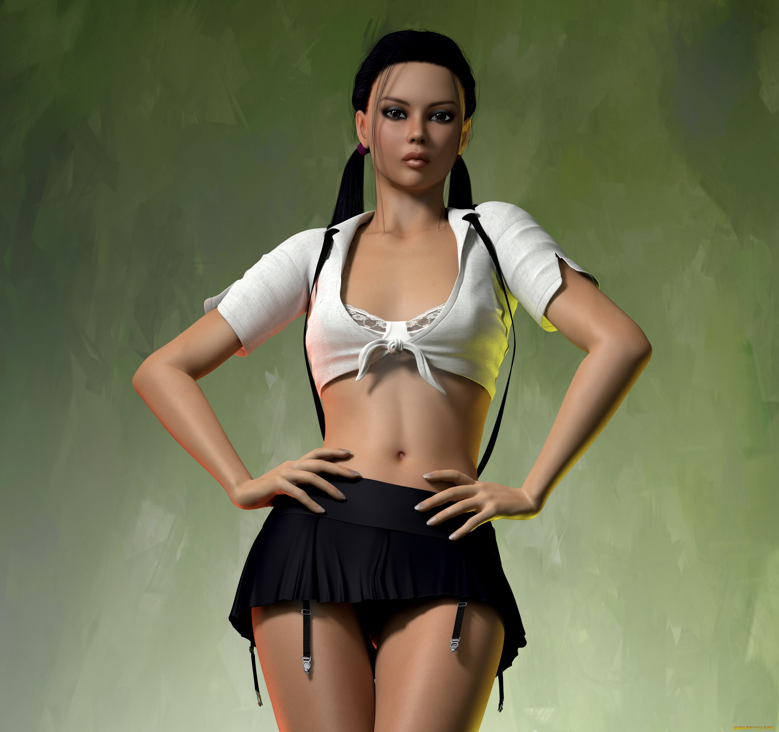 3д, графика, люди, , people, взгляд, девушка