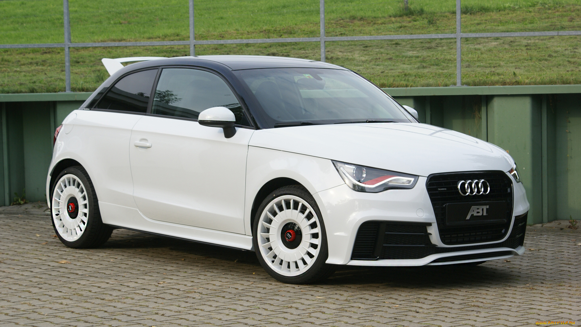 автомобили, audi, 8x, quattro, a1, abt, светлый, 2012г